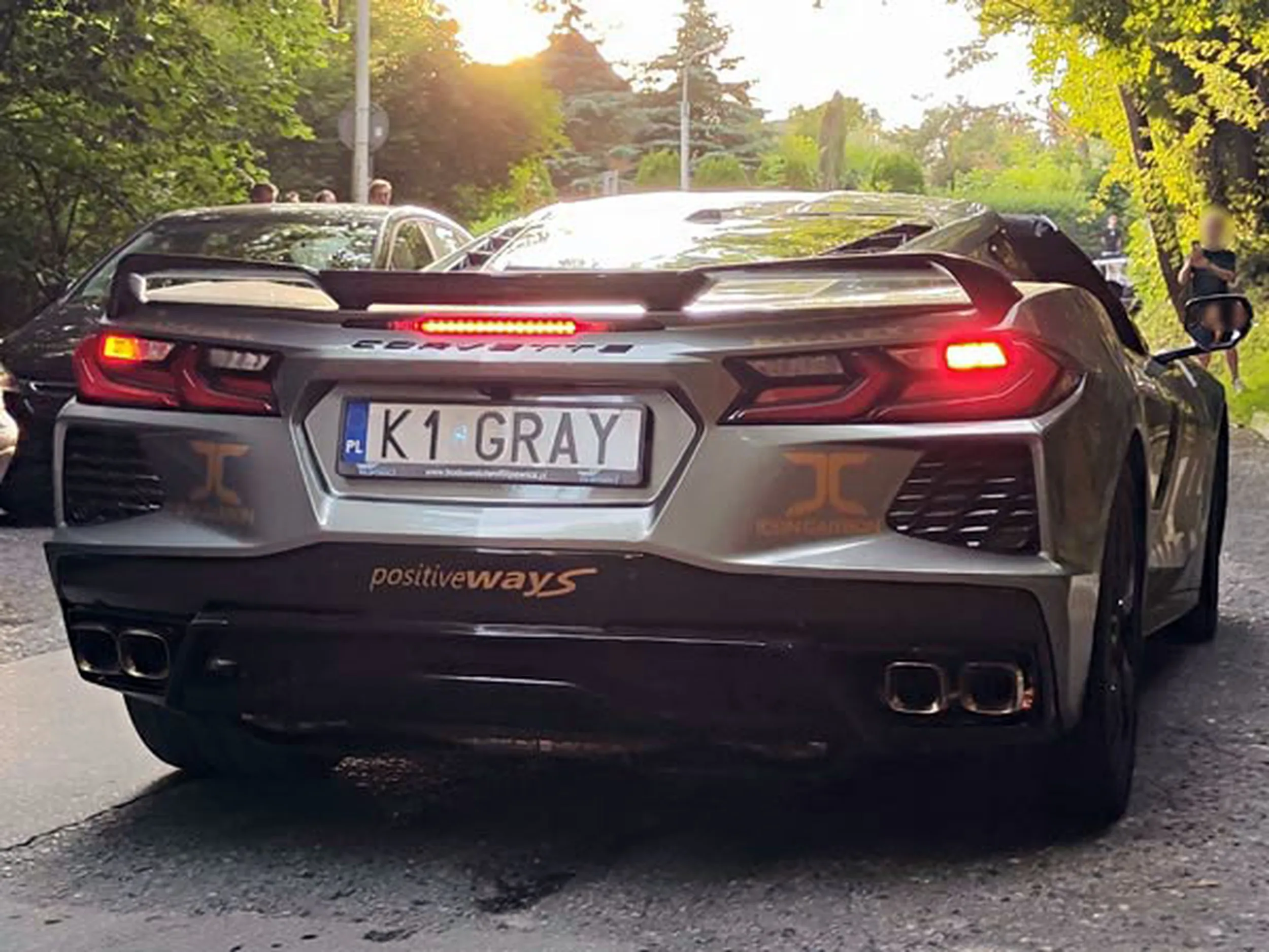 Fajny numer, blacha K1 GRAY