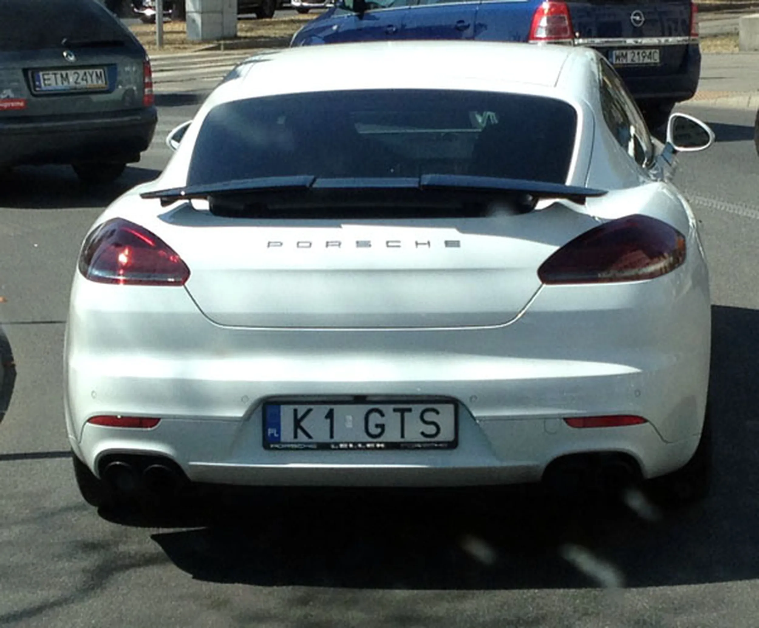 Fajny numer, blacha K1 GTS