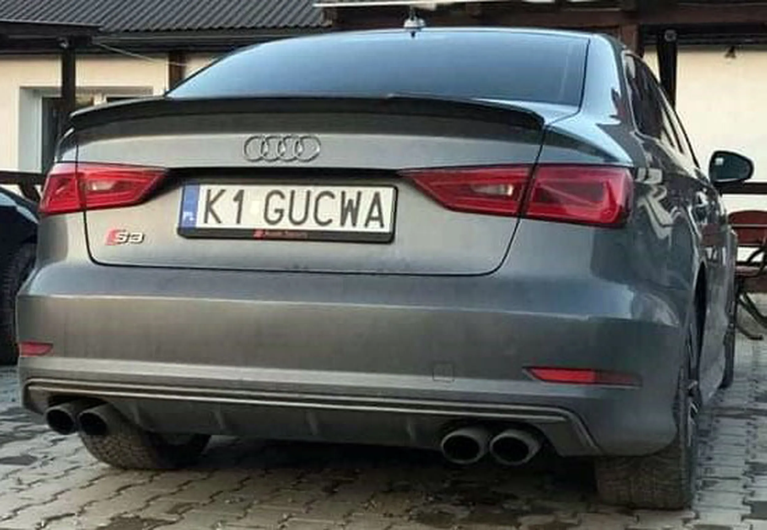 Fajny numer, blacha K1 GUCWA