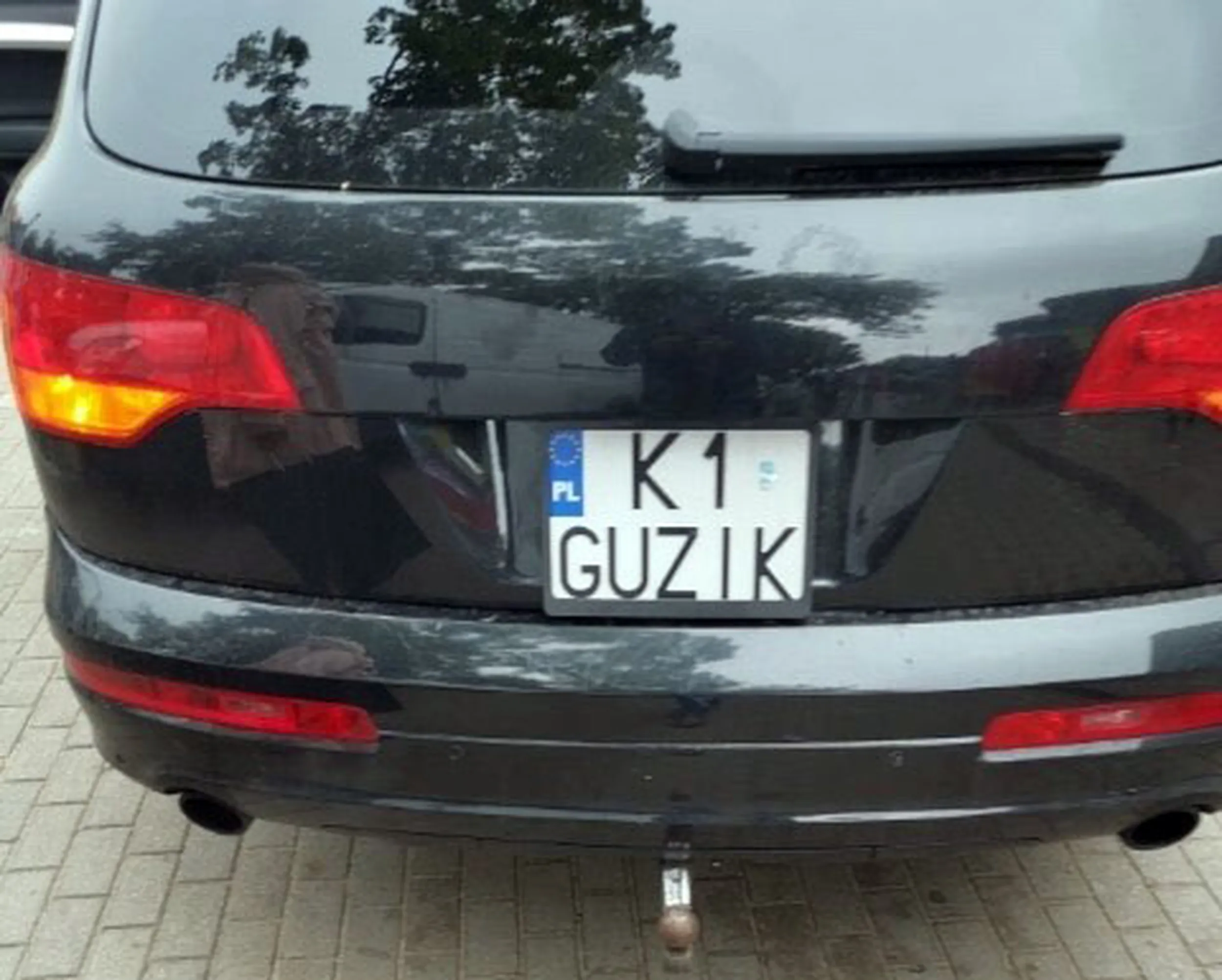 Fajny numer, blacha K1 GUZIK