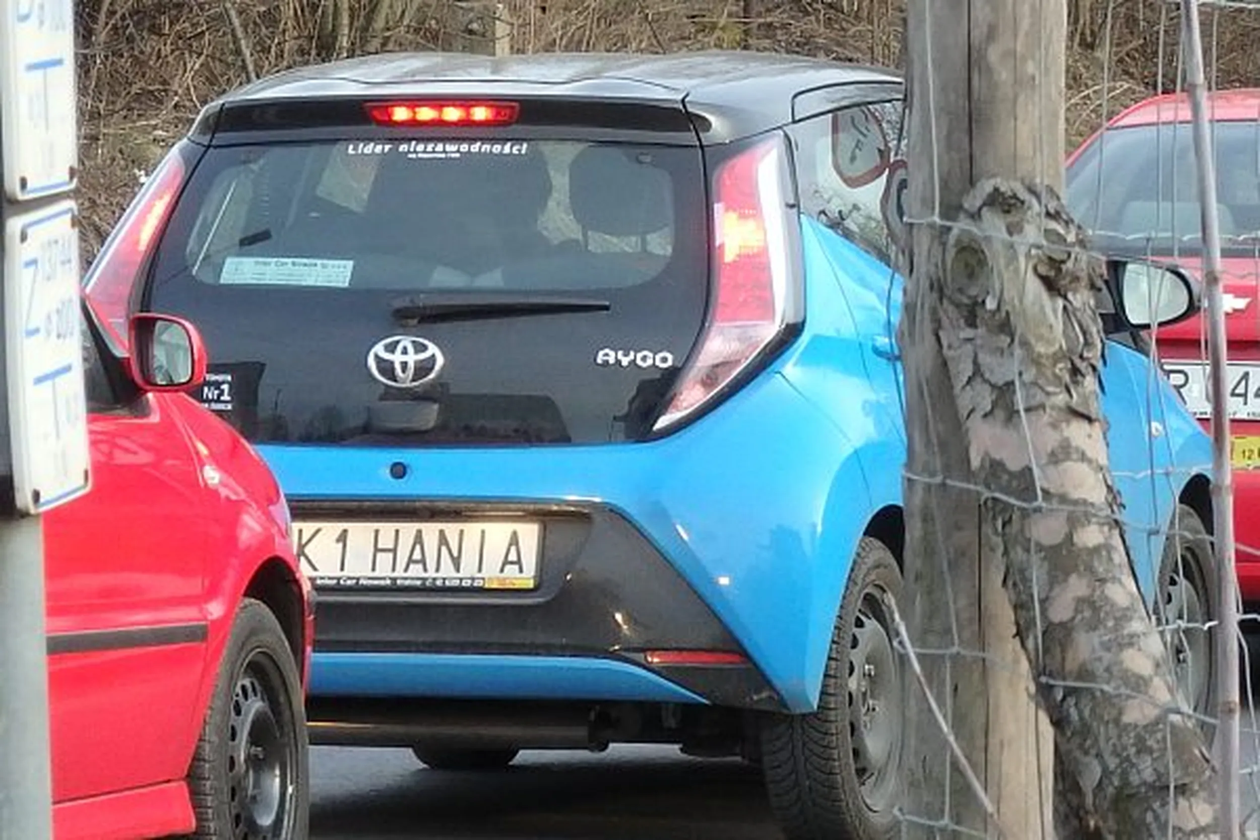 Fajny numer, blacha K1 HANIA