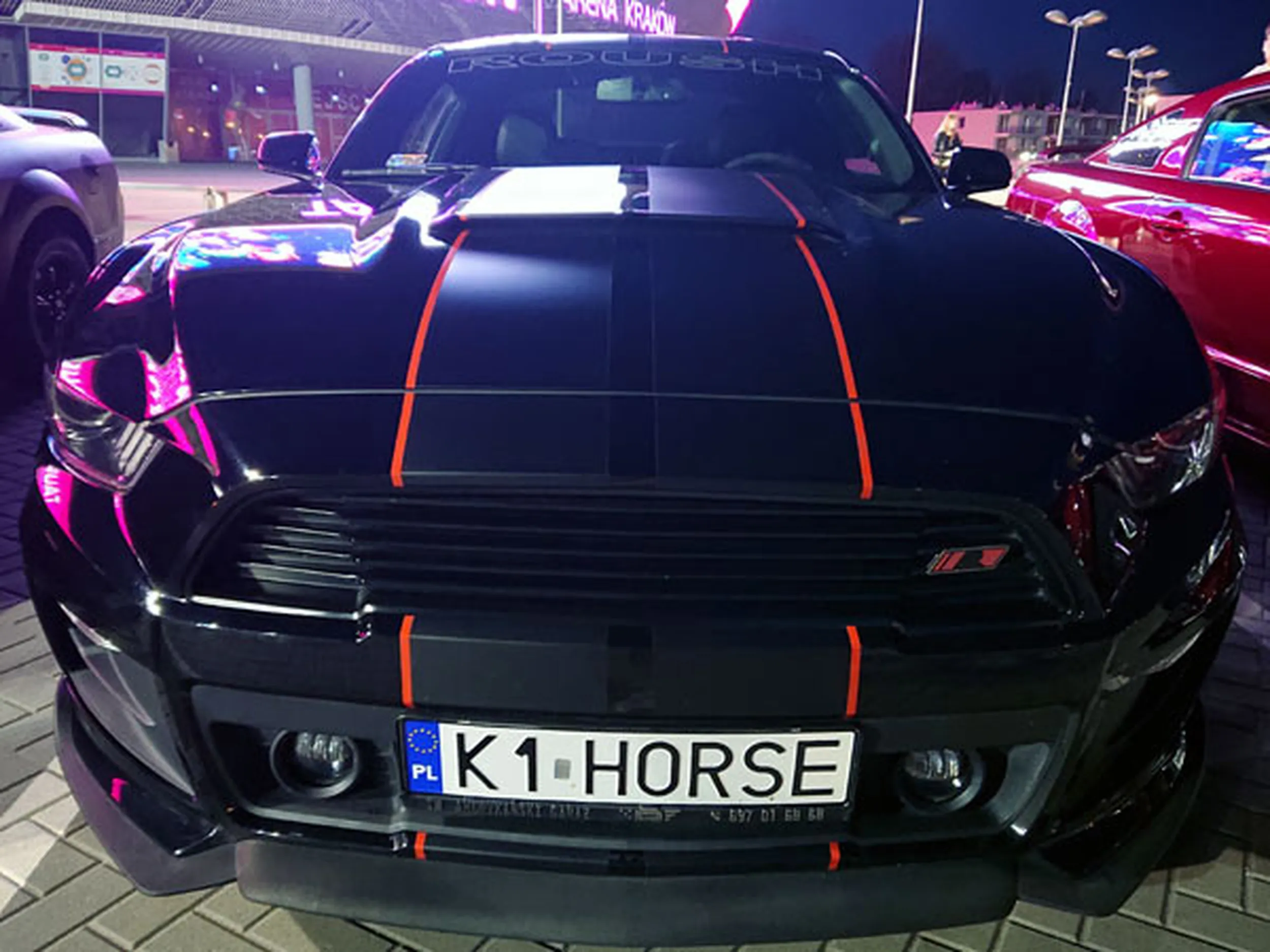 Fajny numer, blacha K1 HORSE