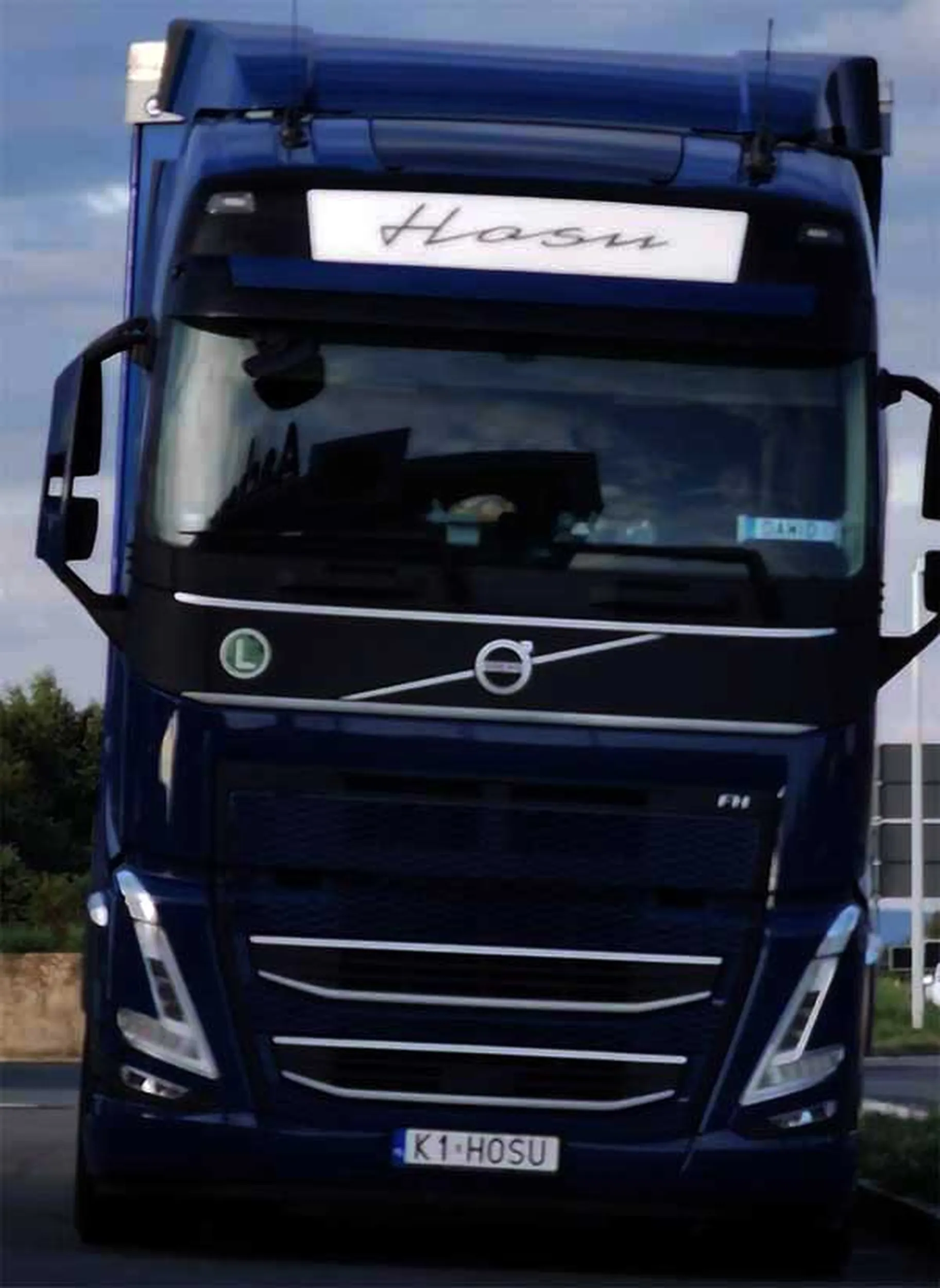 Fajny numer, blacha K1 HOSU