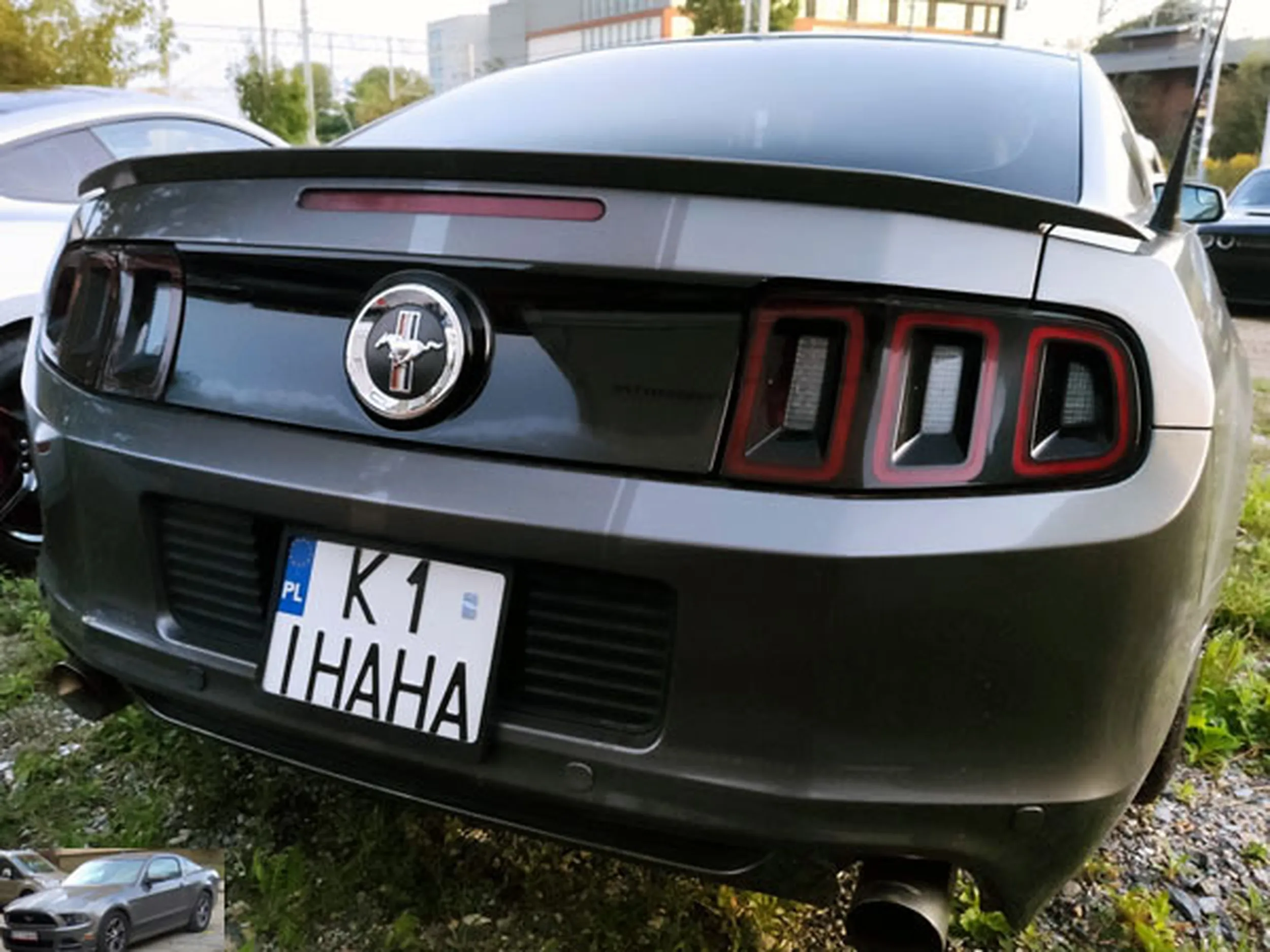 Fajny numer, blacha K1 IHAHA