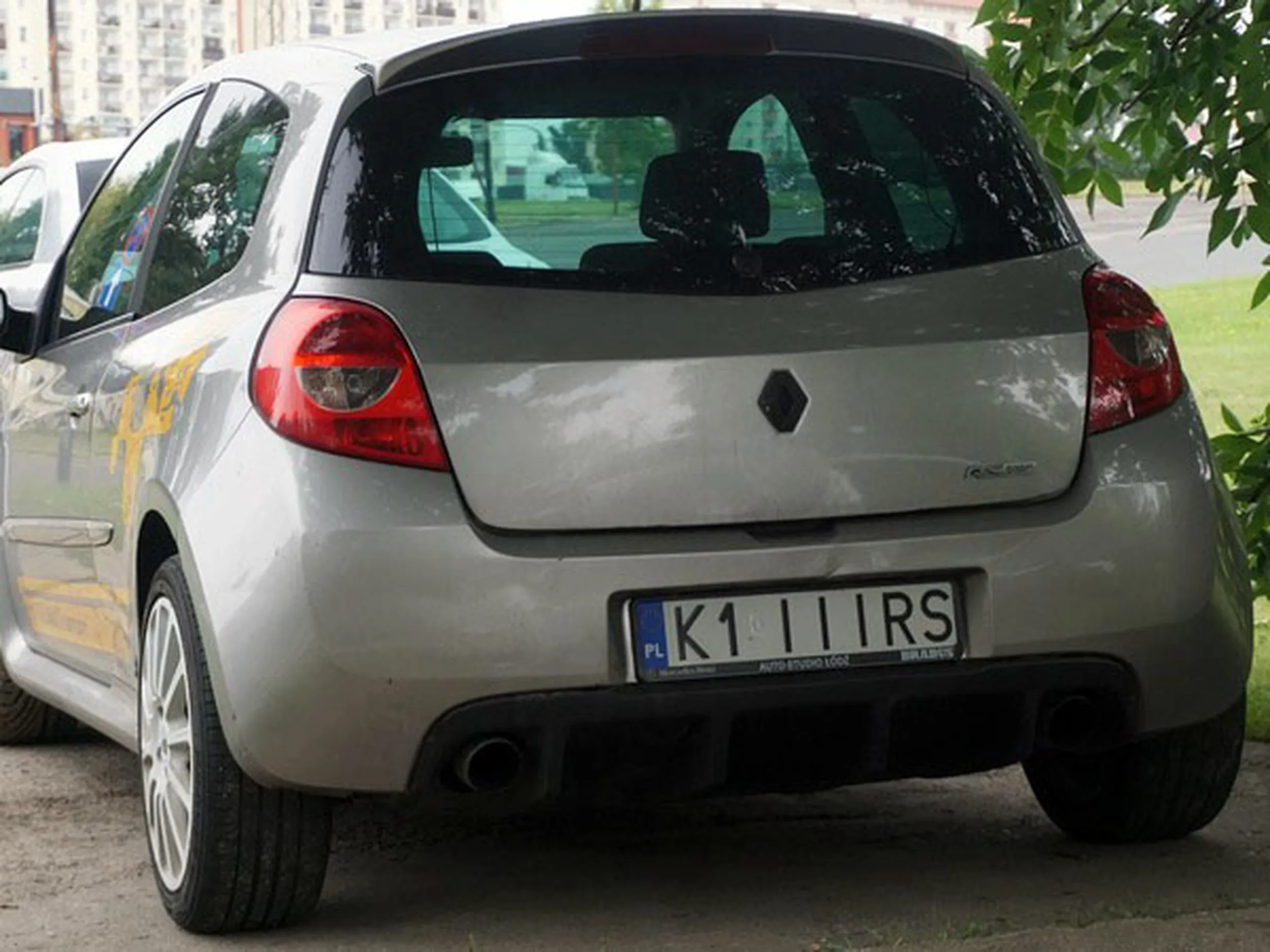 Fajny numer, blacha K1 IIIRS