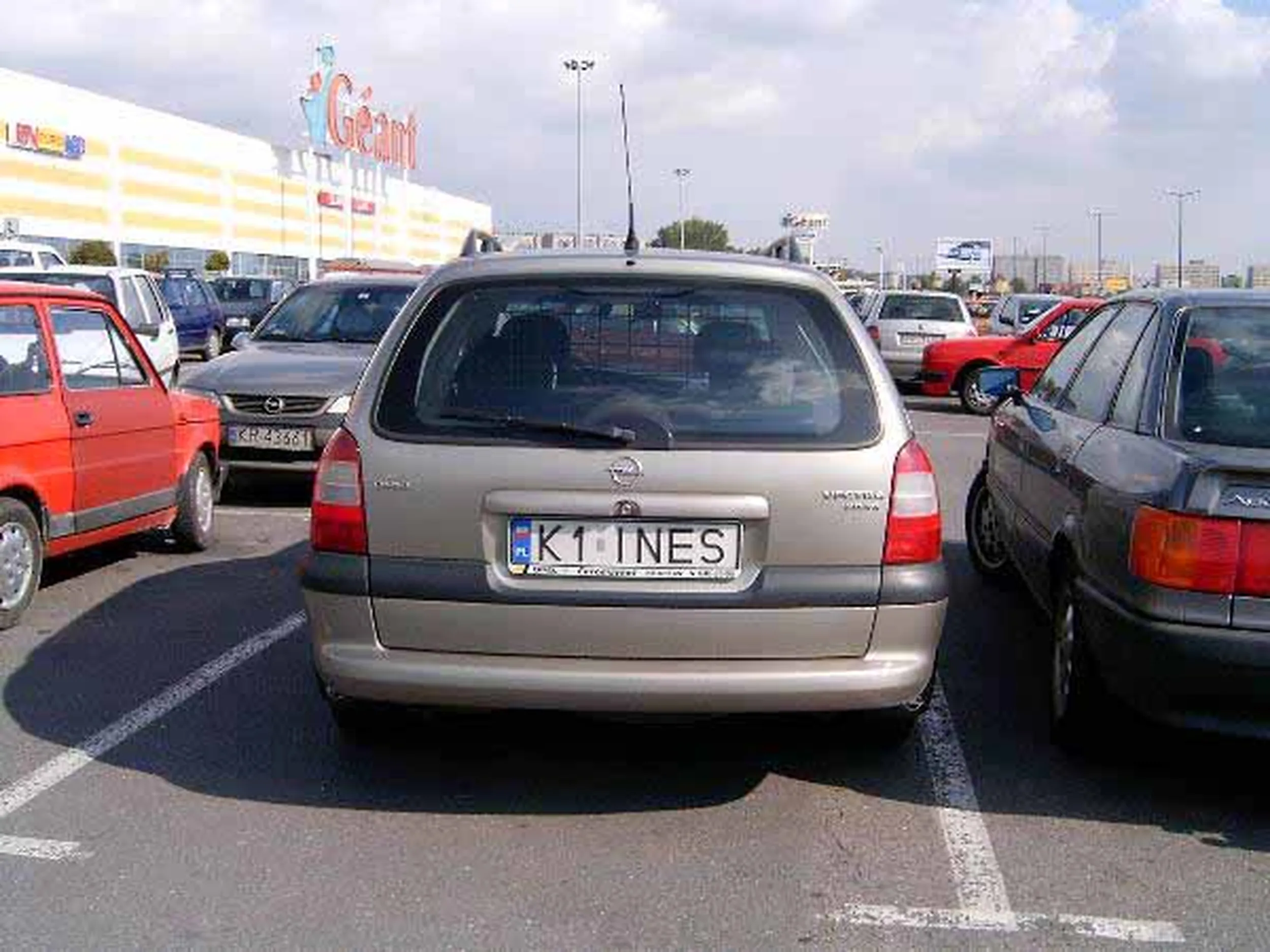 Fajny numer, blacha K1 INES