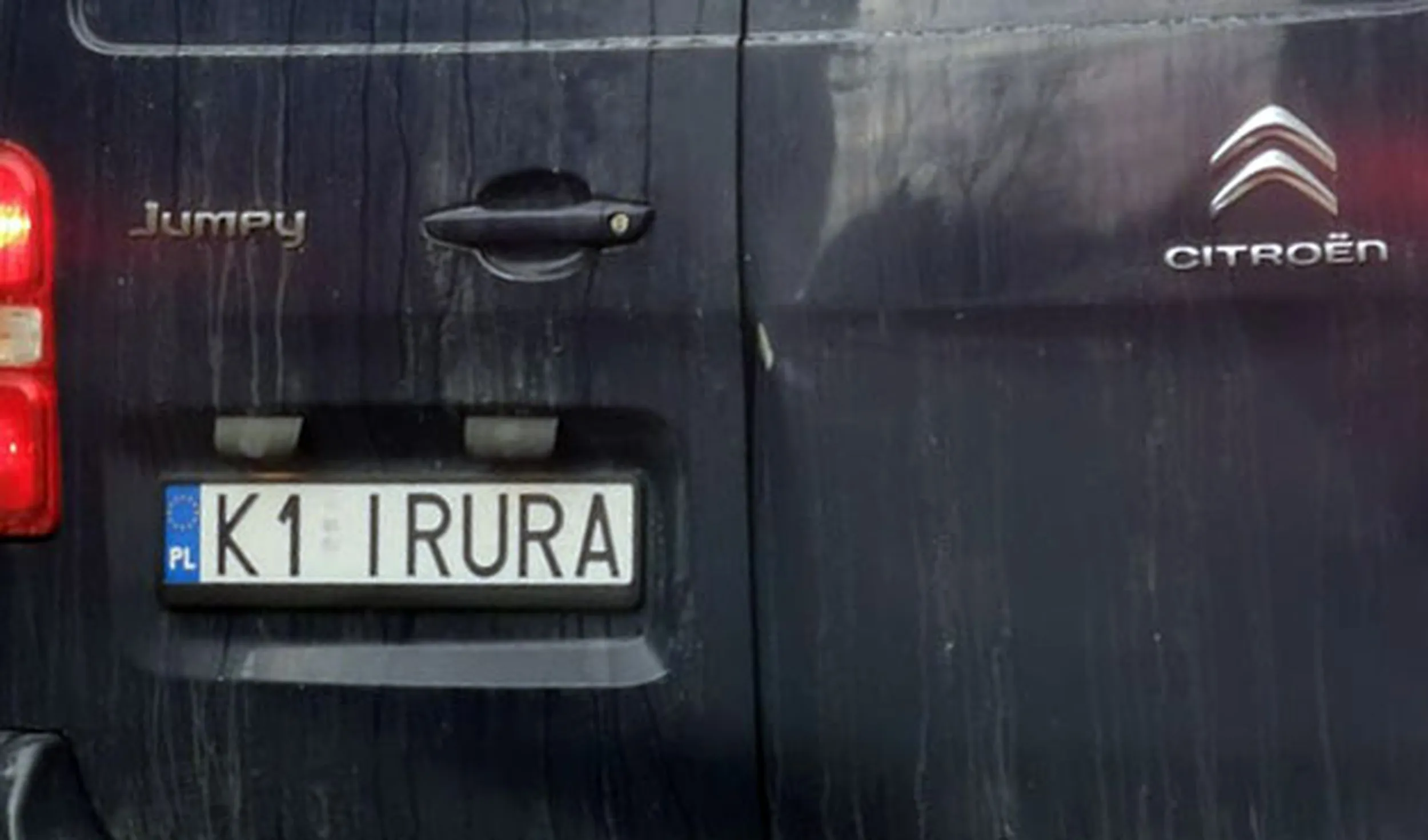 Fajny numer, blacha K1 IRURA