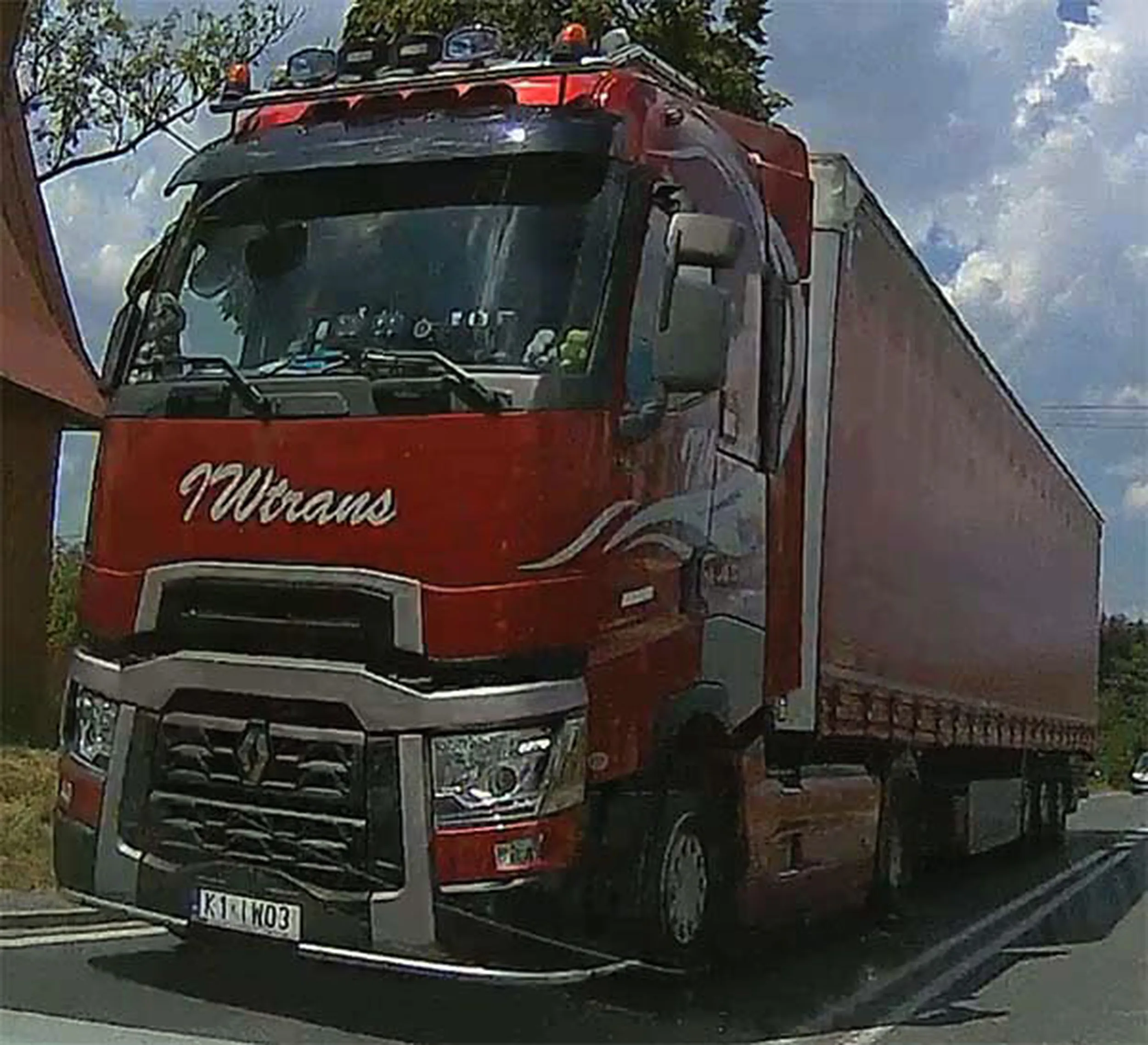 Fajny numer, blacha K1 IW03