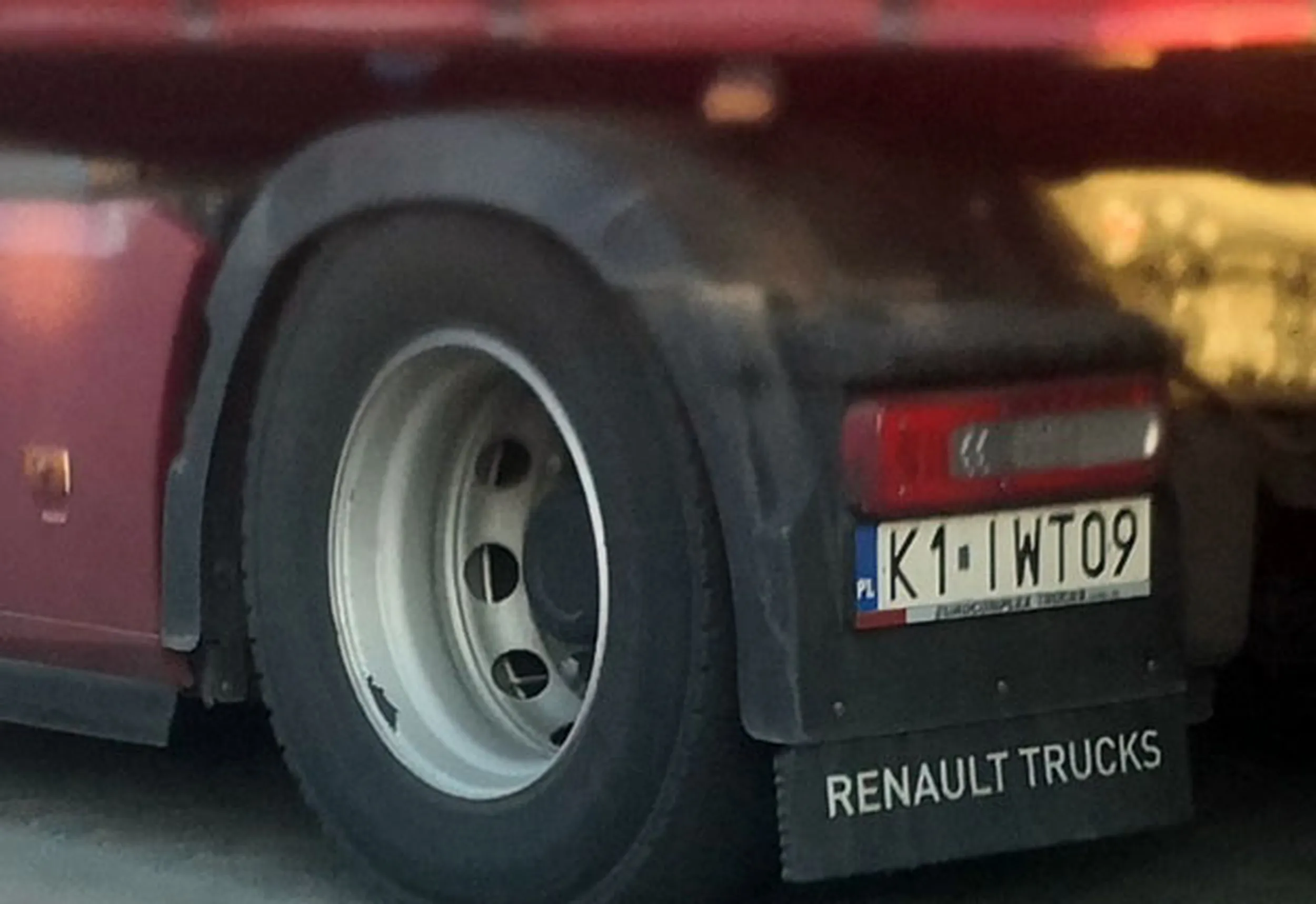 Fajny numer, blacha K1 IWT09