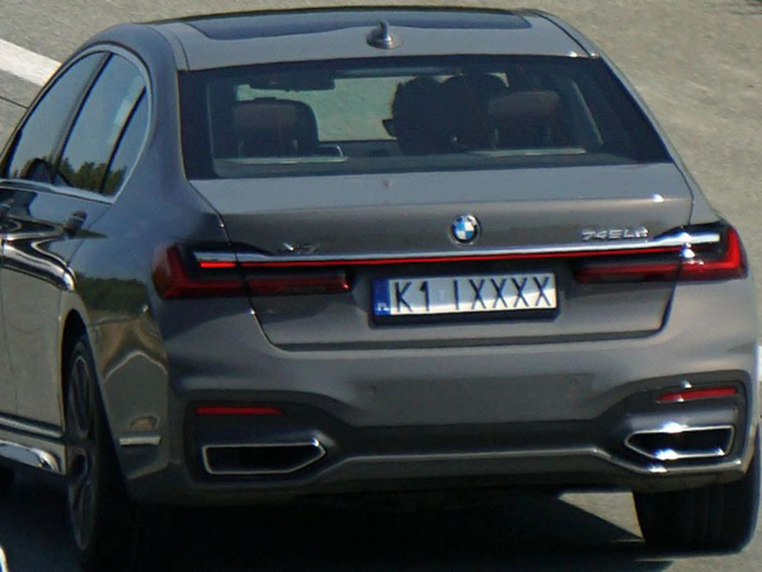 Fajny numer, blacha K1 IXXXX