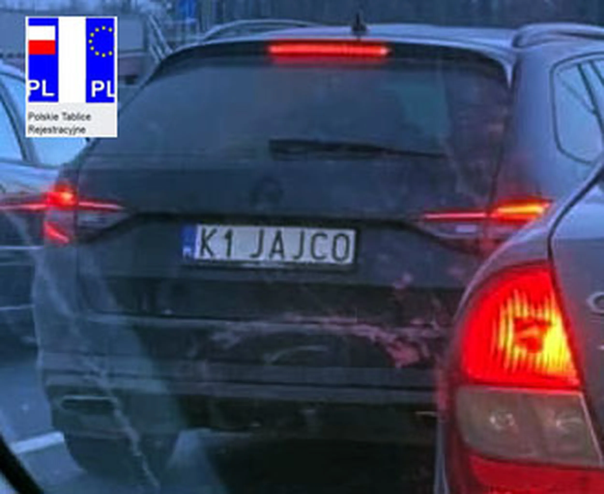 Fajny numer, blacha K1 JAJCO