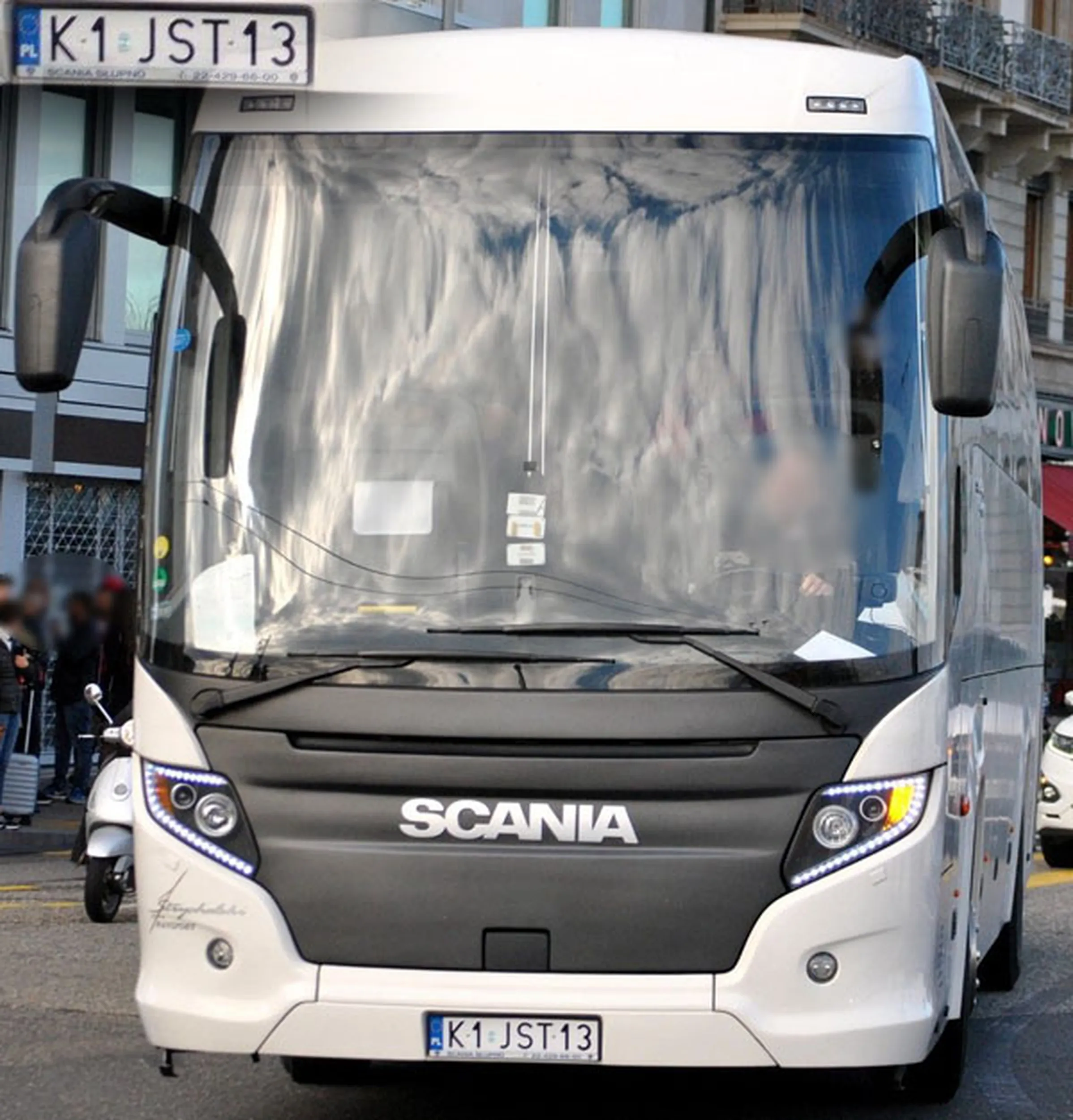 Fajny numer, blacha K1 JST13