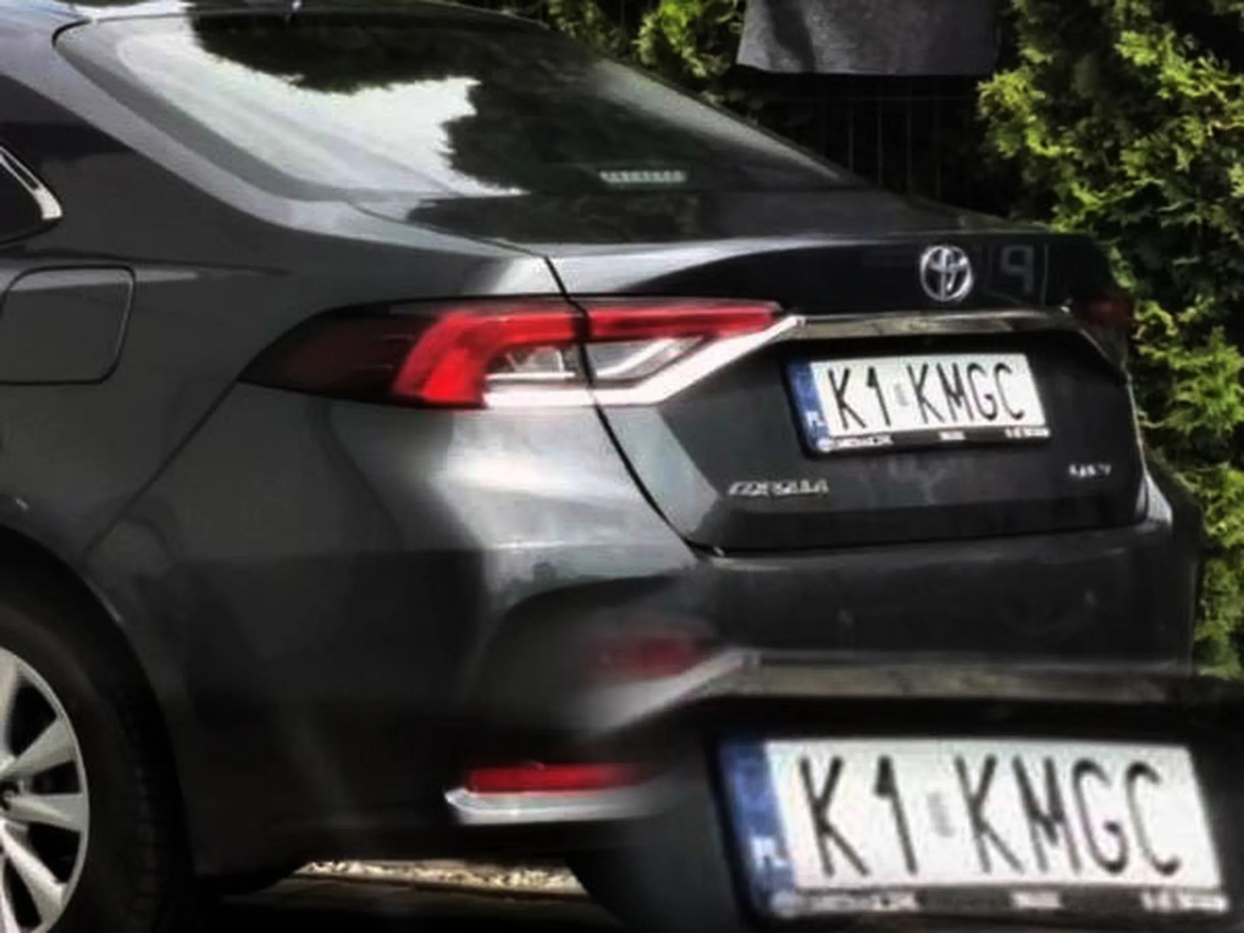 Fajny numer, blacha K1 KMGC