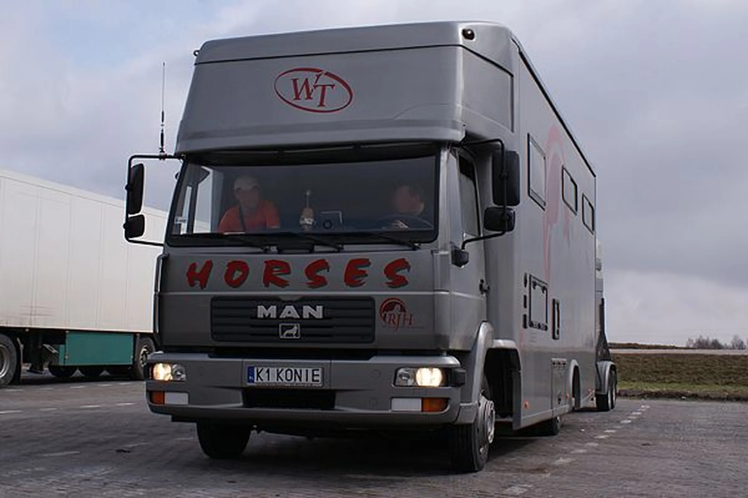 Fajny numer, blacha K1 KONIE