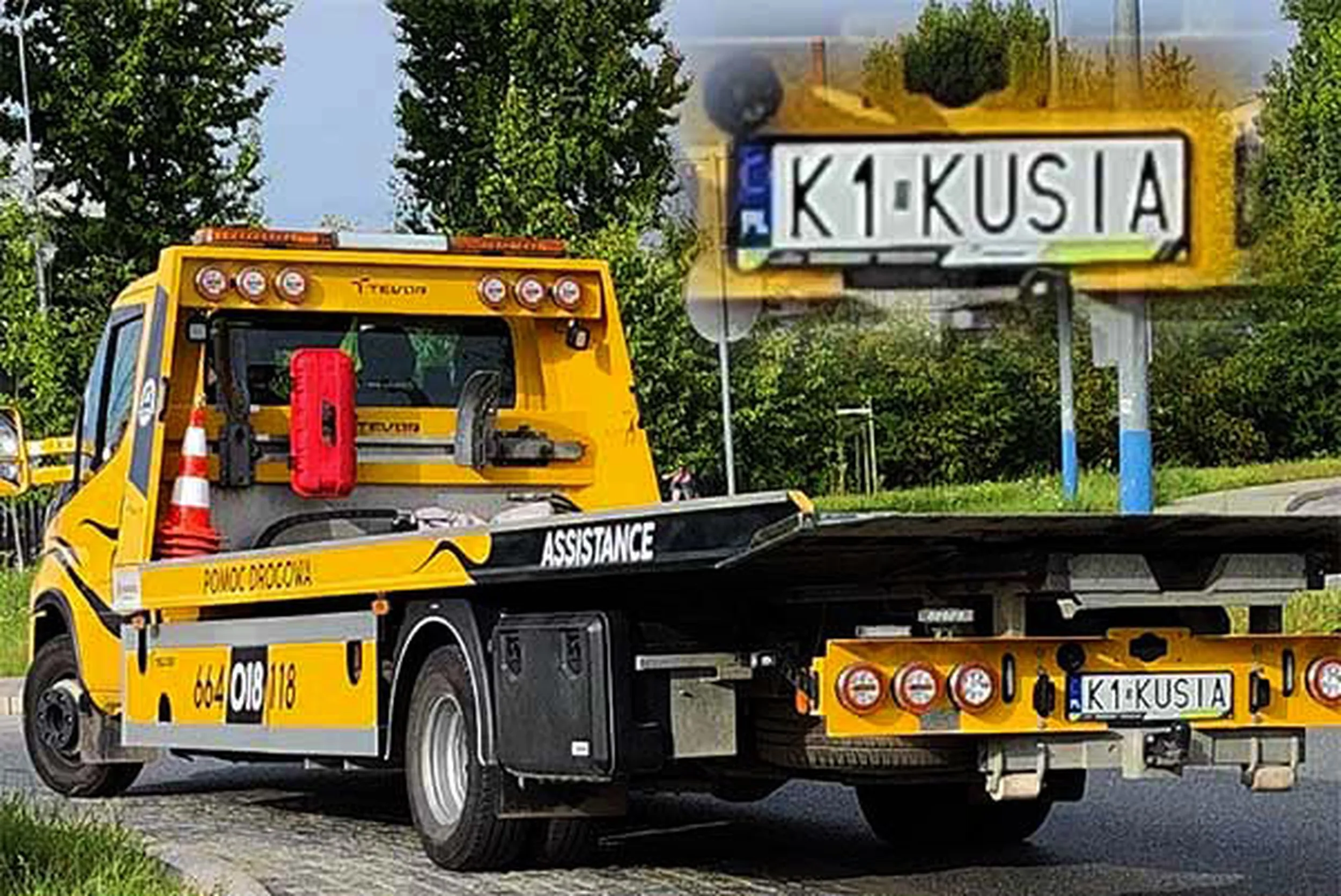 Fajny numer, blacha K1 KUSIA