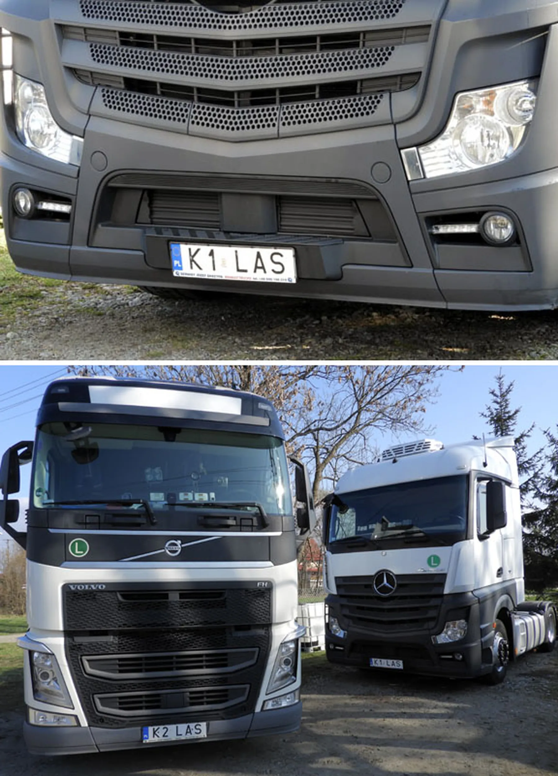 Fajny numer, blacha K1 LAS