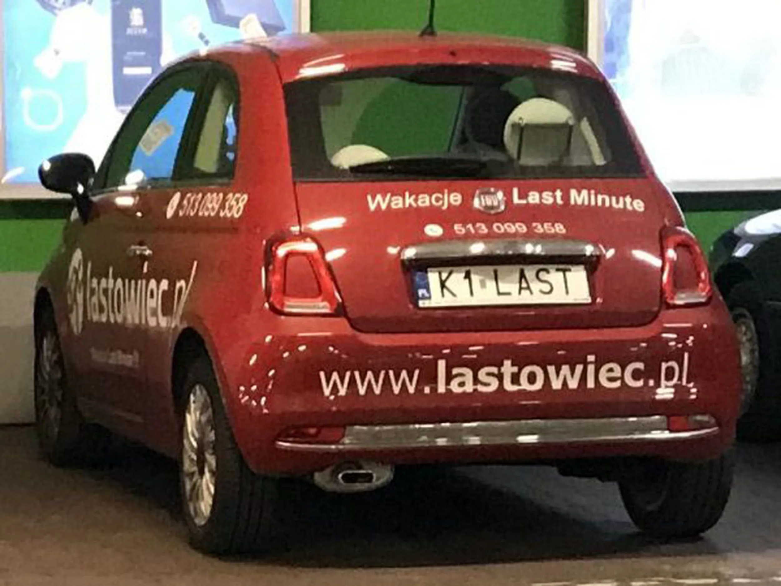 Fajny numer, blacha K1 LAST