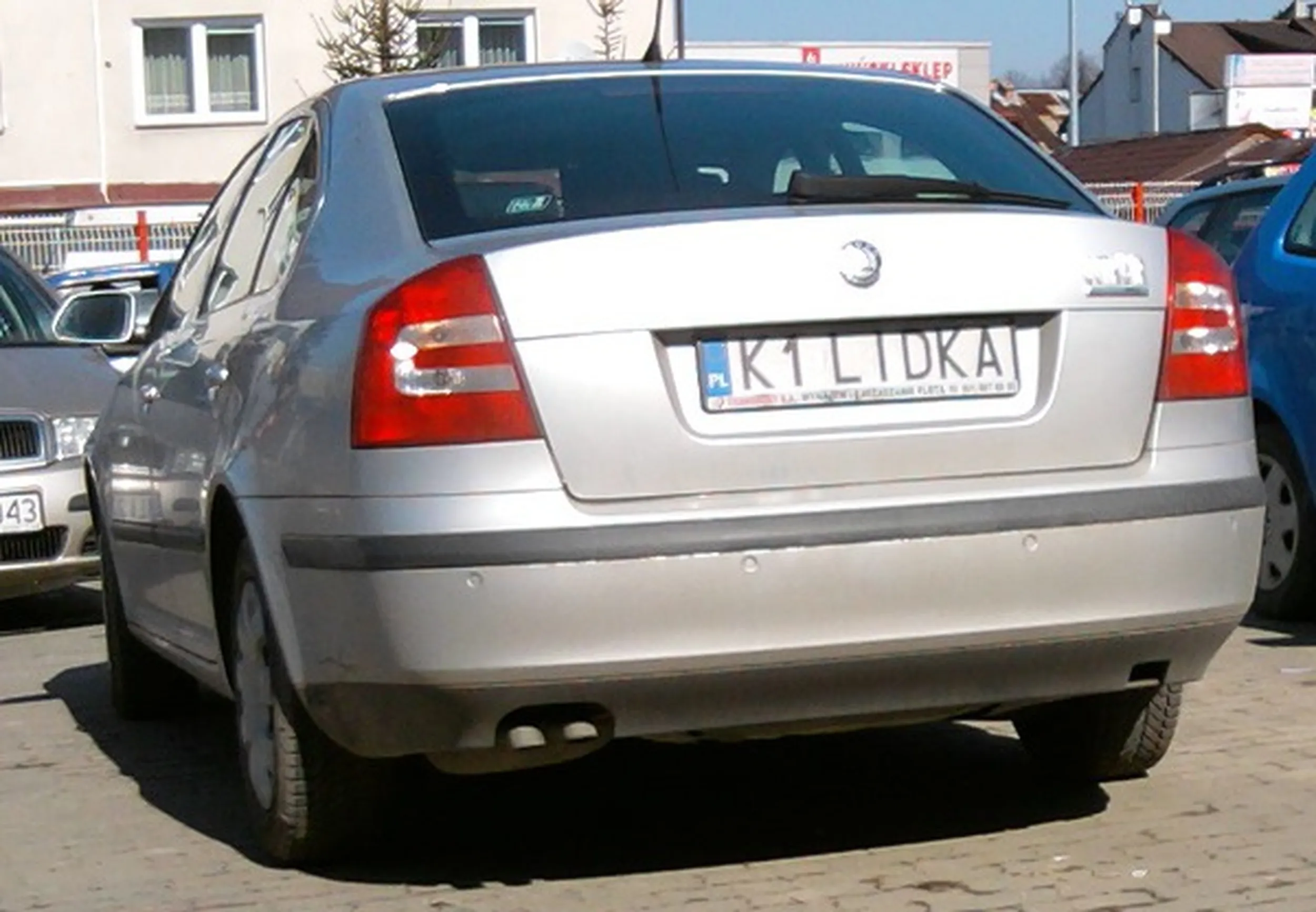 Fajny numer, blacha K1 LIDKA