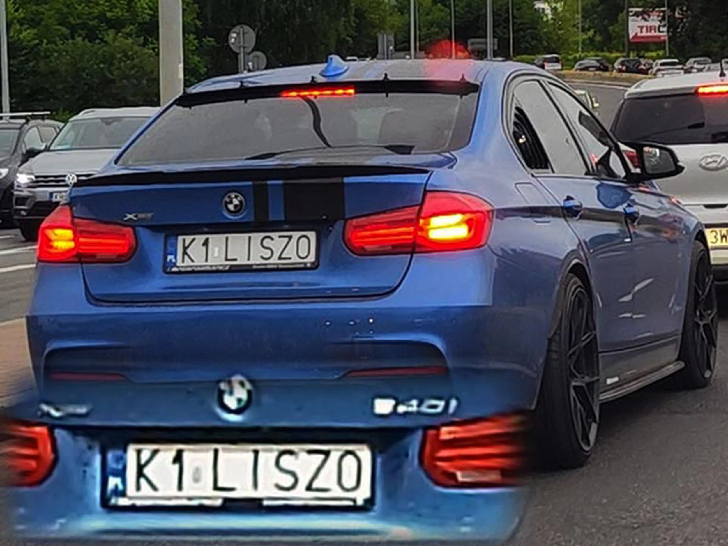 Fajny numer, blacha K1 LISZO