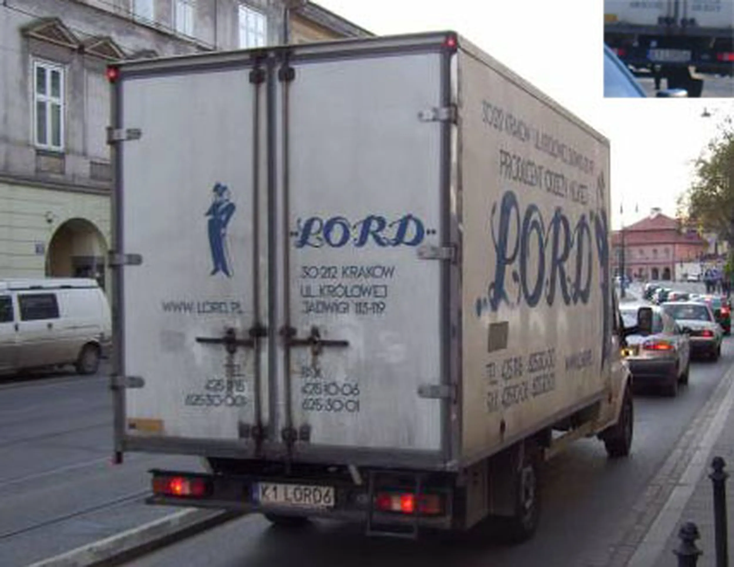 Fajny numer, blacha K1 LORD6