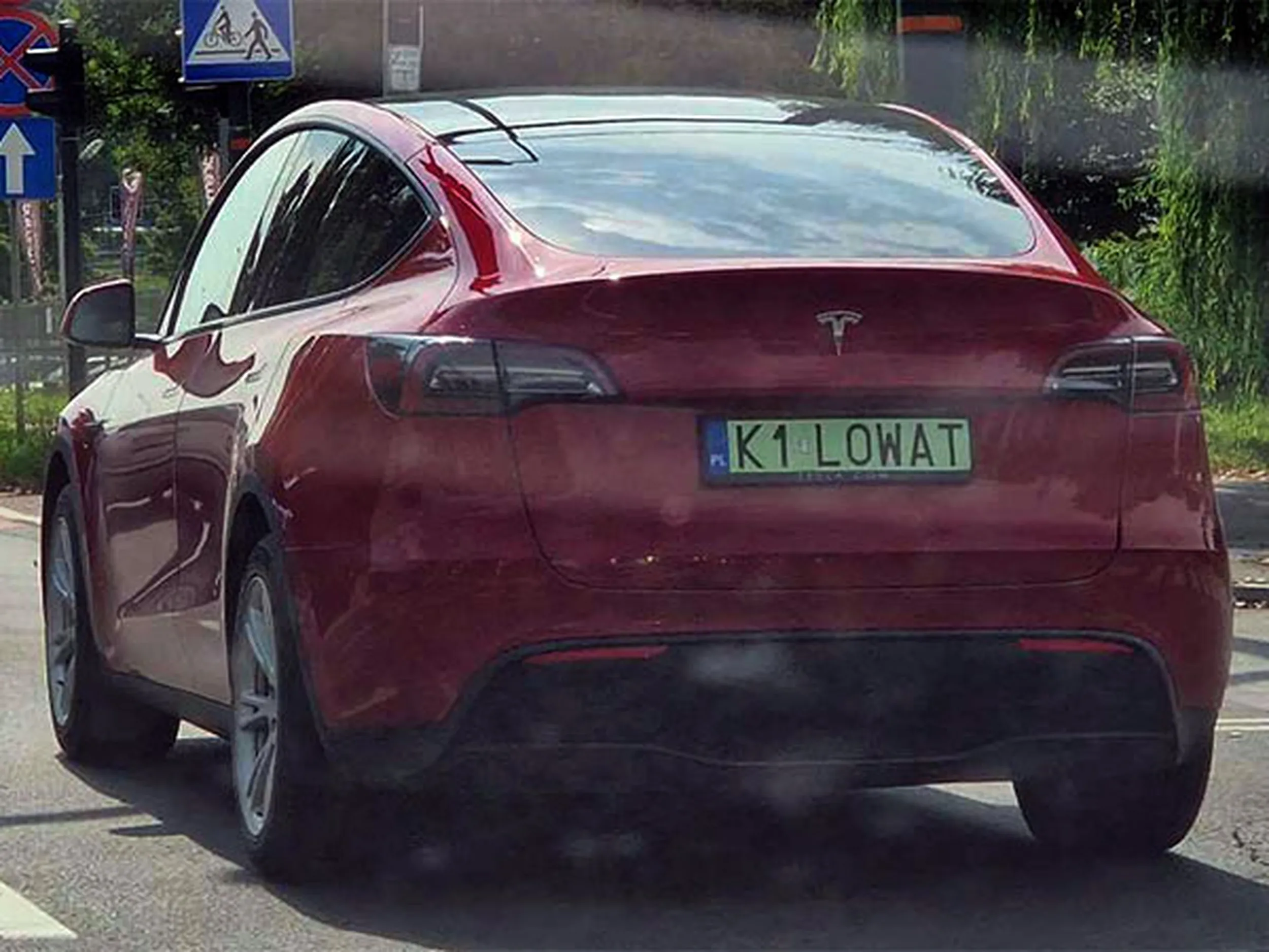 Fajny numer, blacha K1 LOWAT