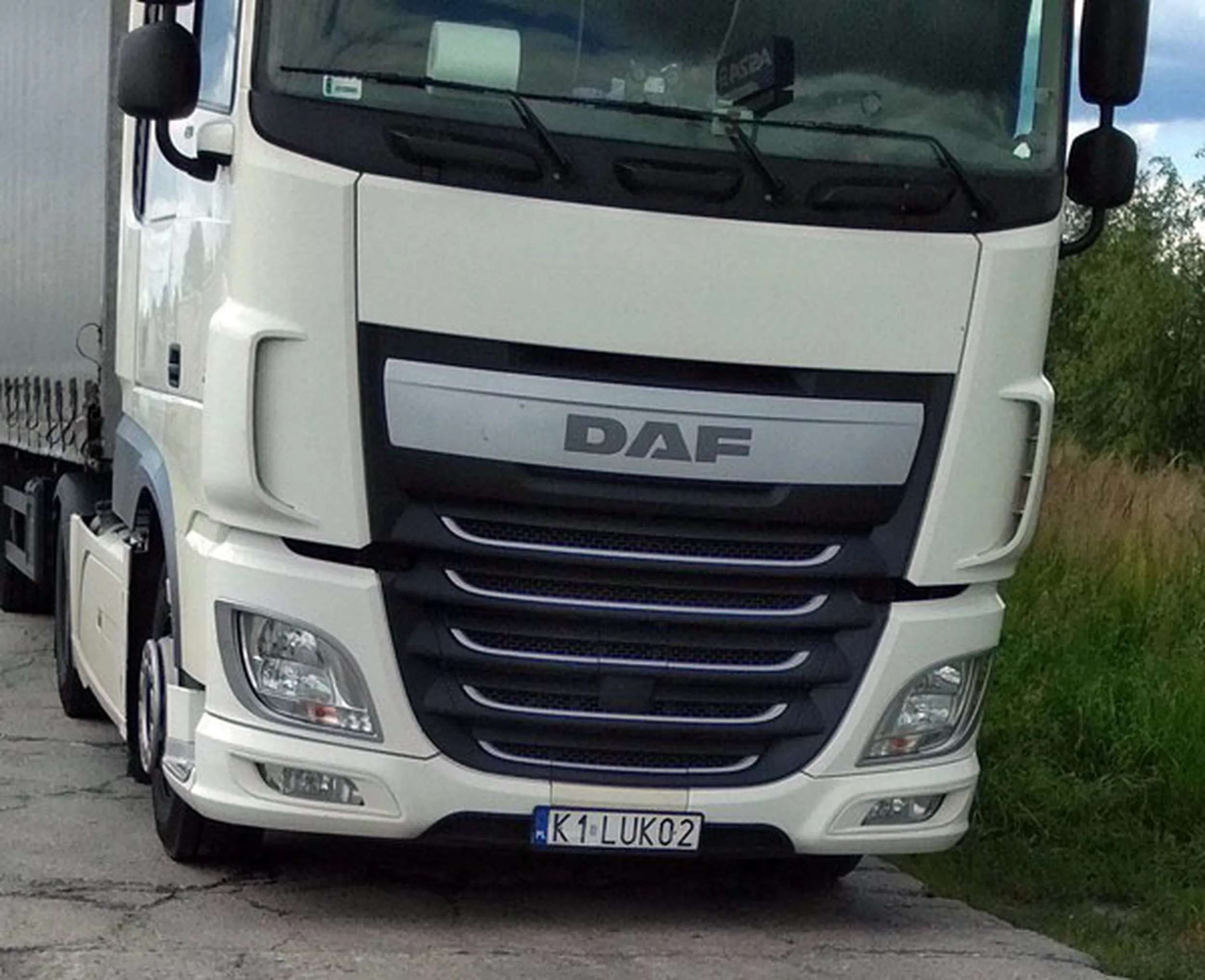 Fajny numer, blacha K1 LUK02