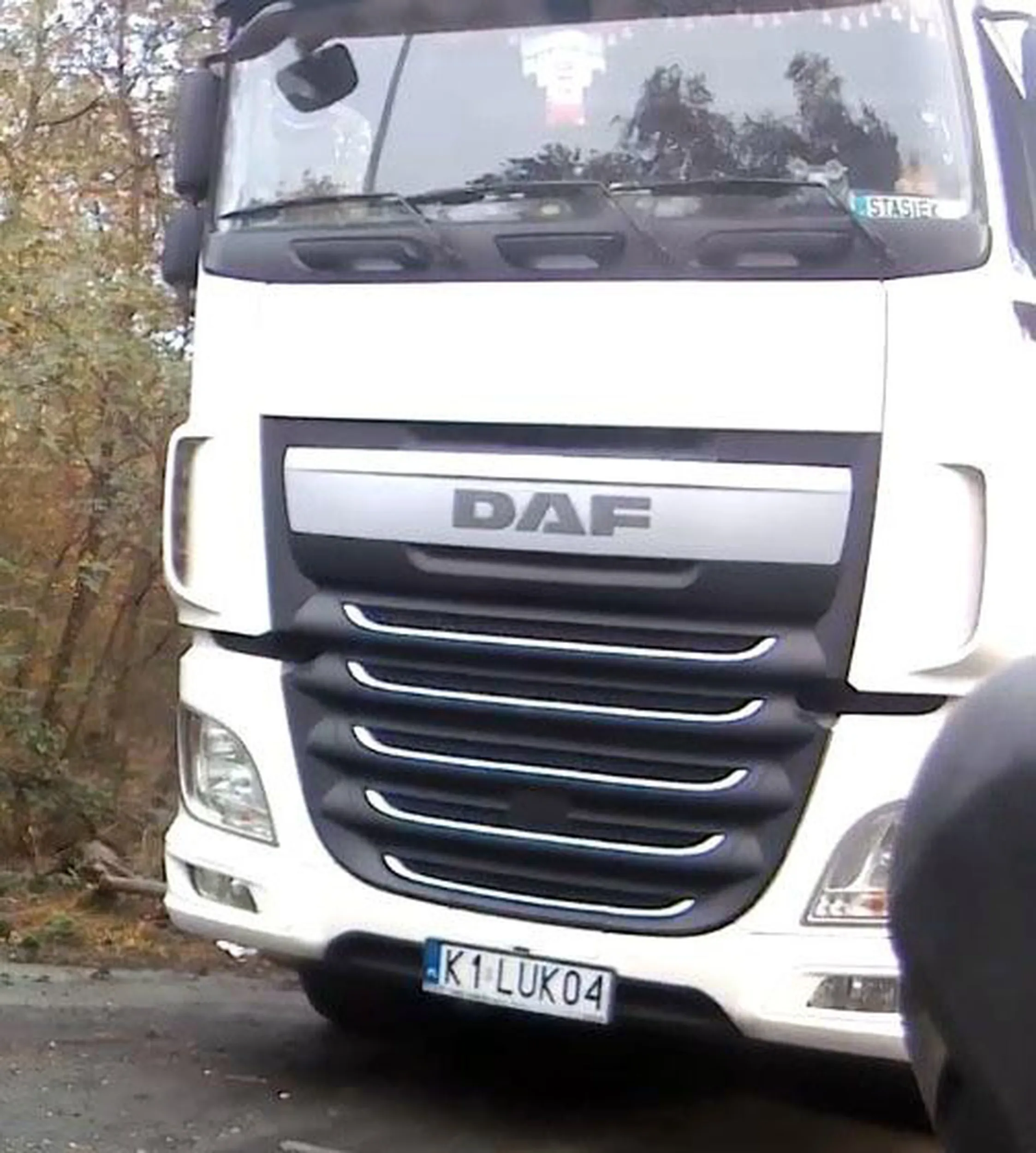 Fajny numer, blacha K1 LUK04