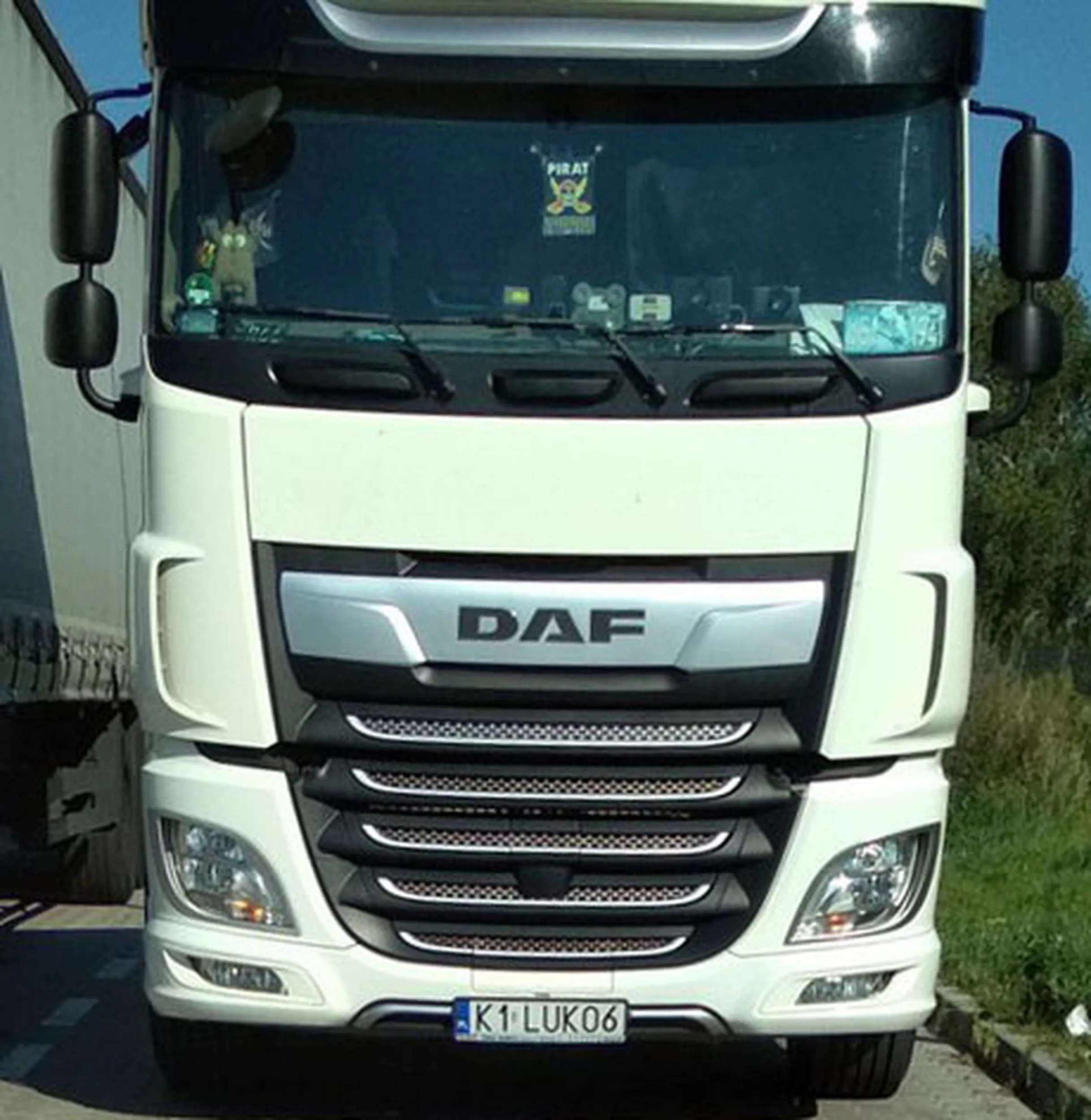 Fajny numer, blacha K1 LUK06