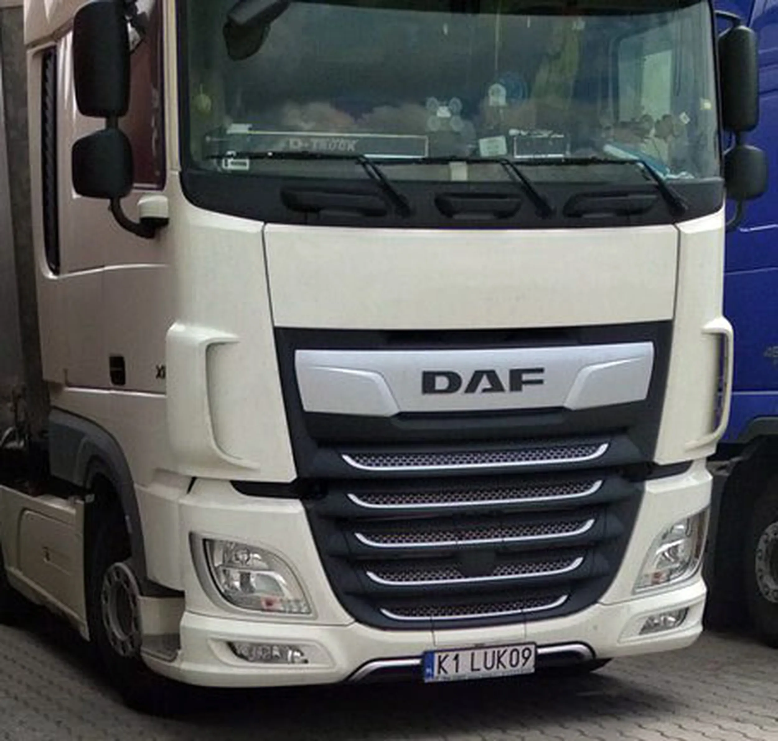 Fajny numer, blacha K1 LUK09