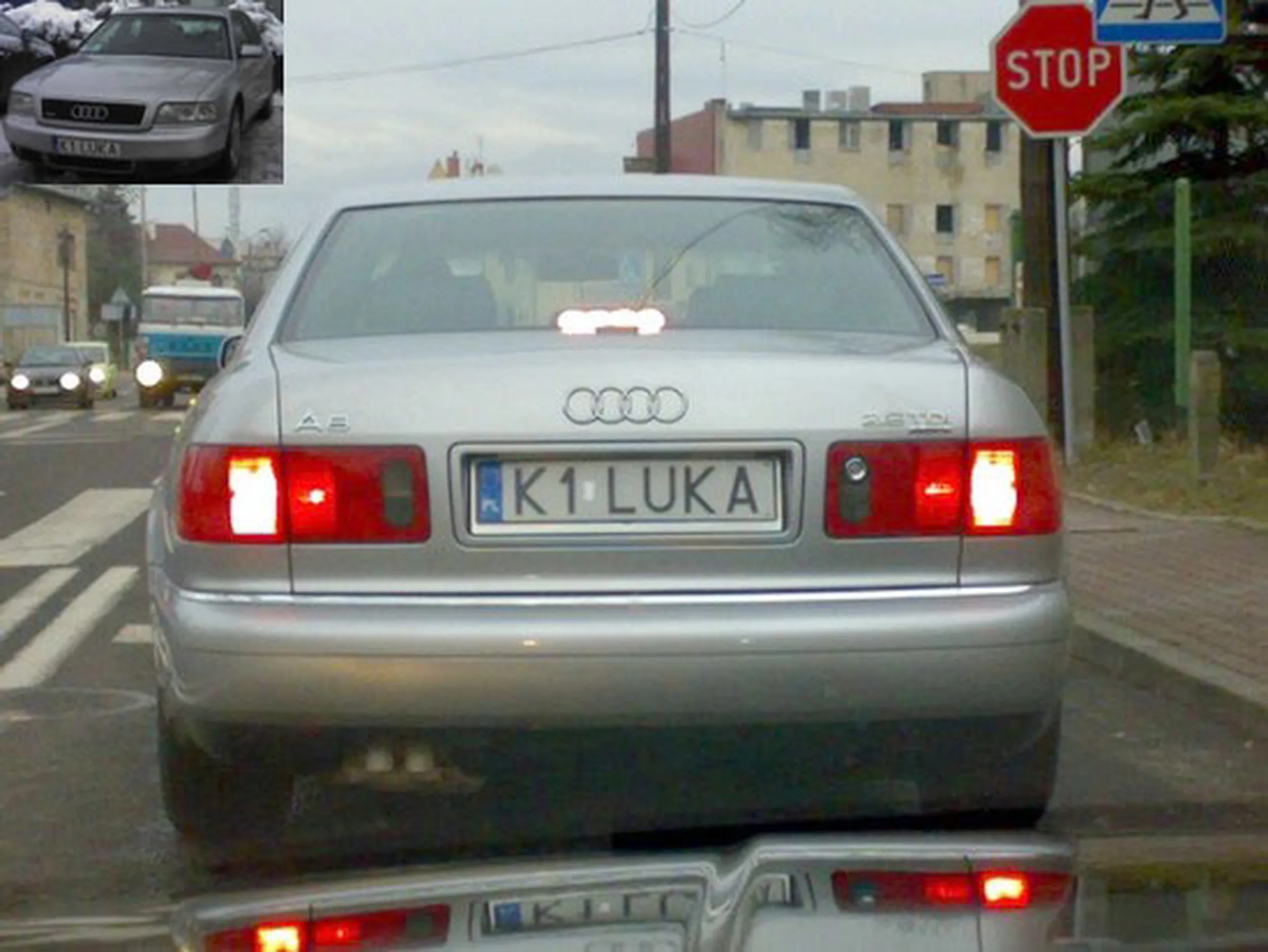 Fajny numer, blacha K1 LUKA