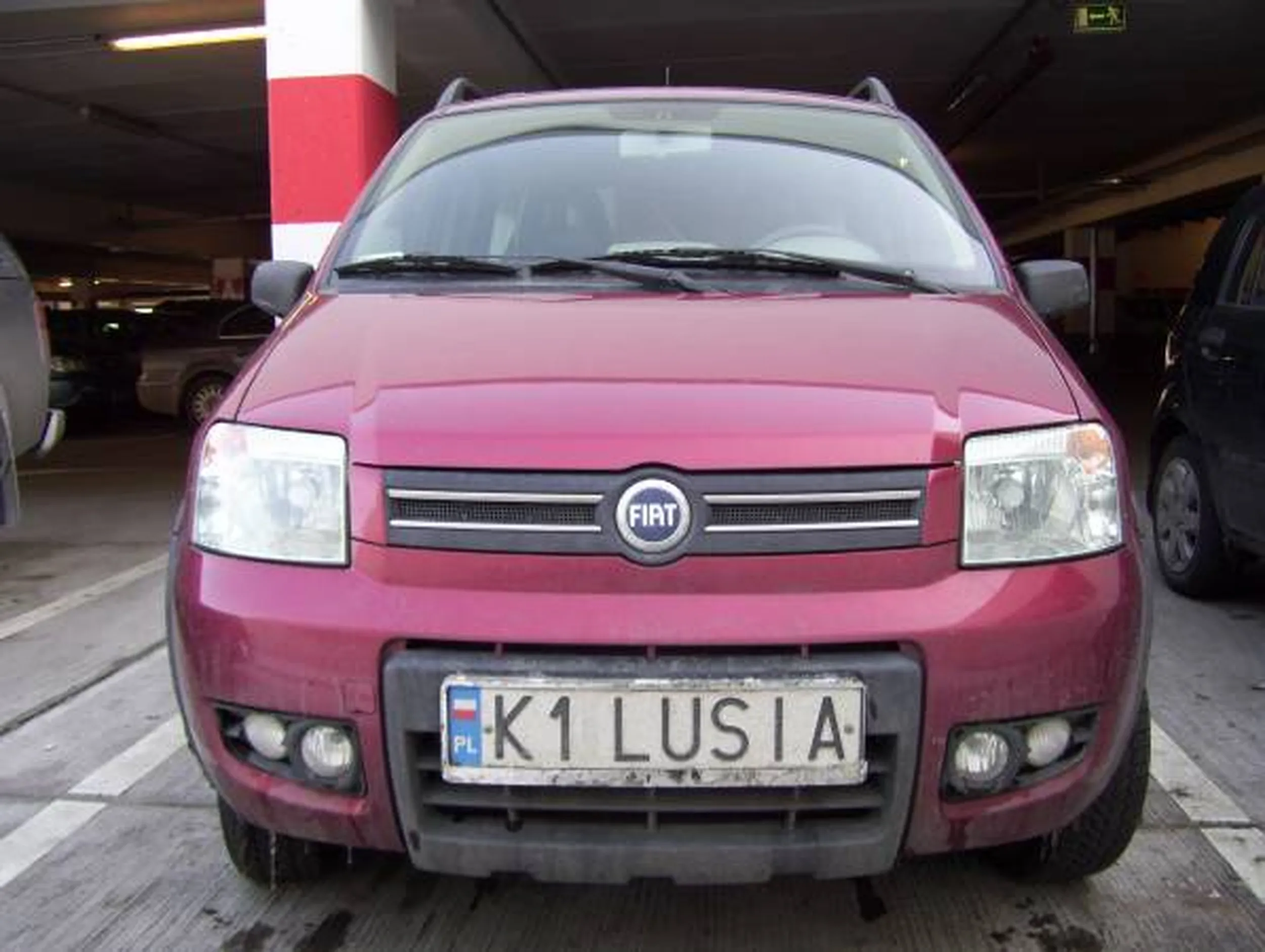 Fajny numer, blacha K1 LUSIA