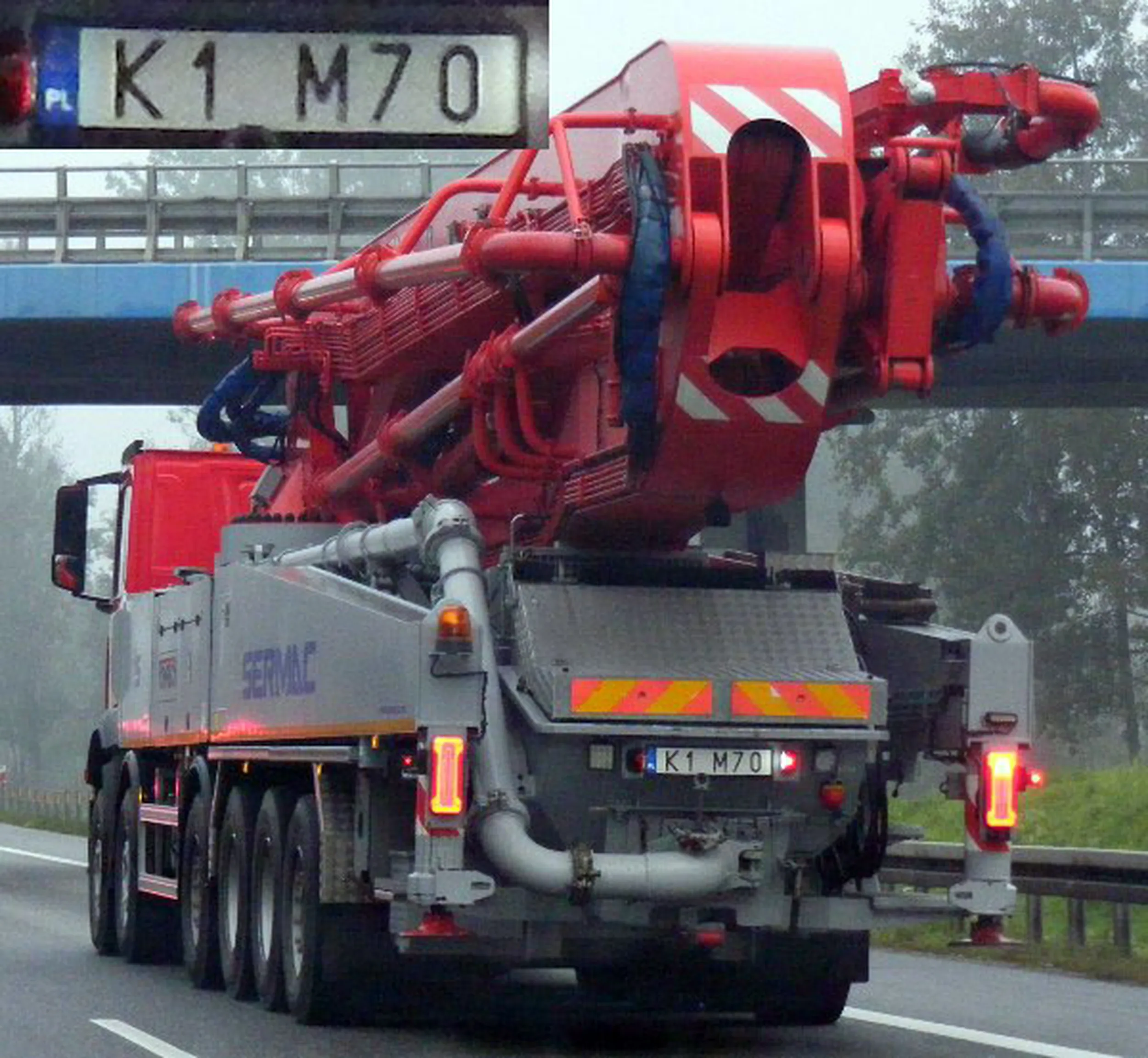 Fajny numer, blacha K1 M70