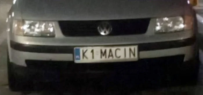 Fajny numer, blacha K1 MACIN
