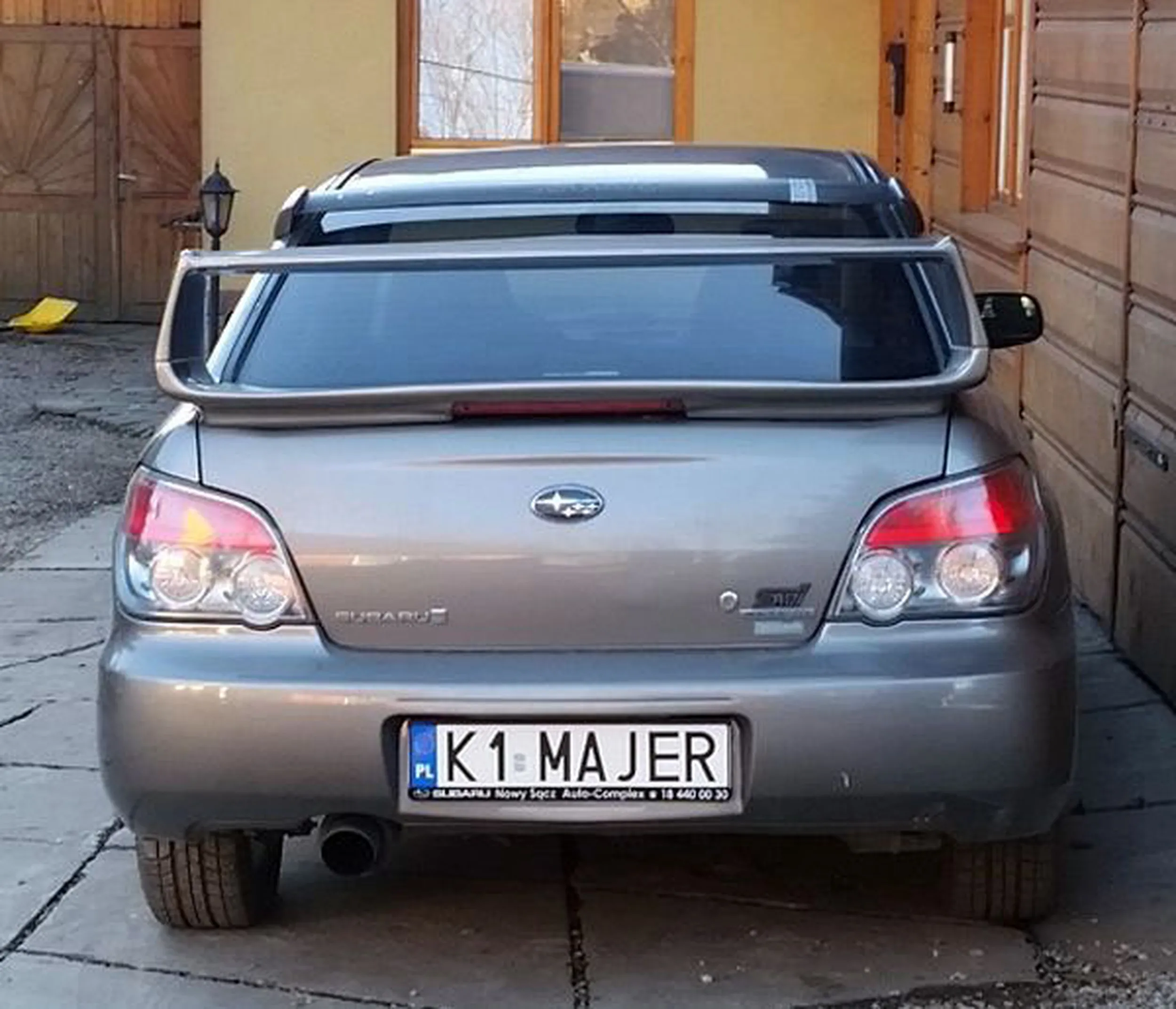 Fajny numer, blacha K1 MAJER