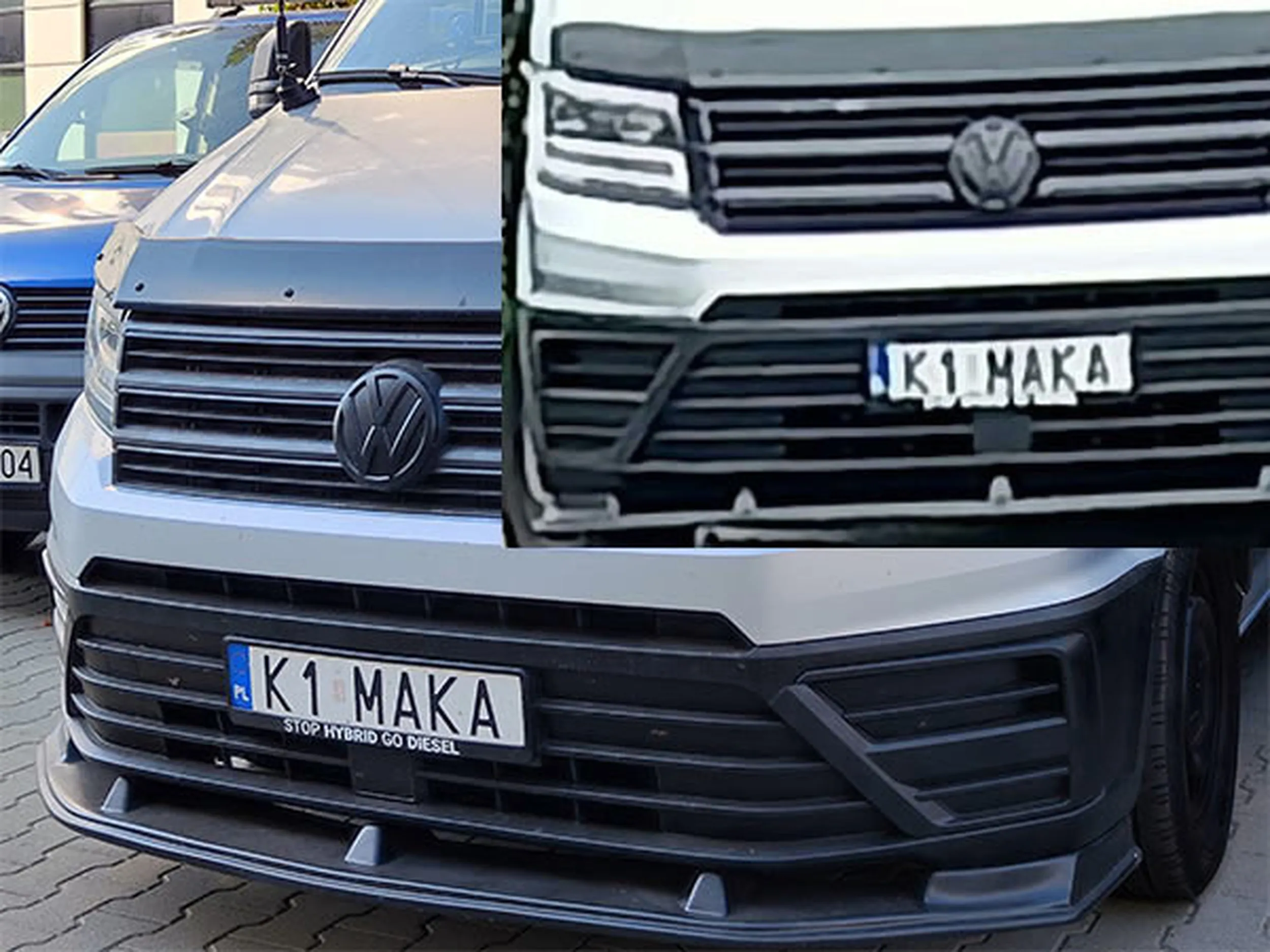 Fajny numer, blacha K1 MAKA