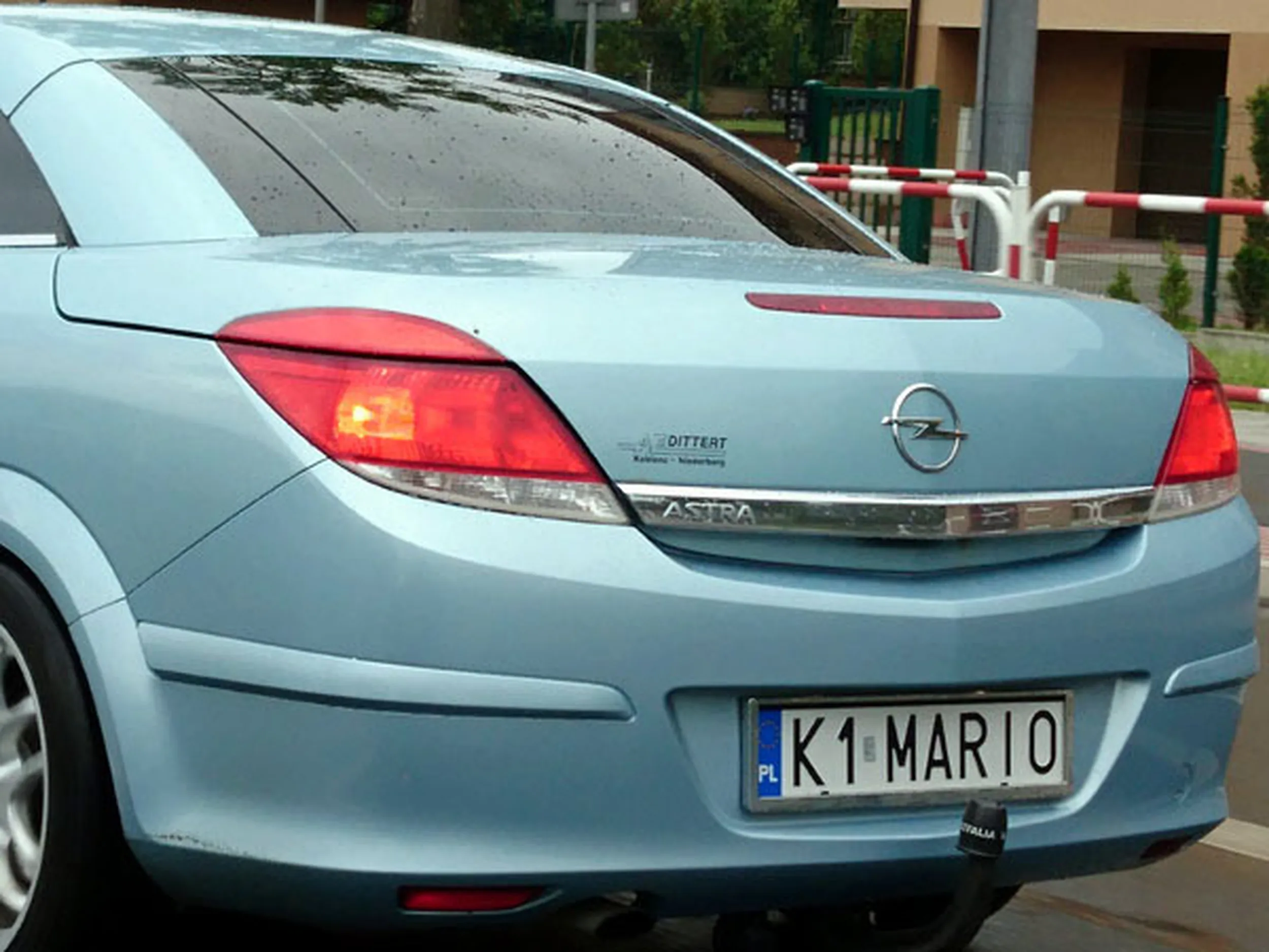 Fajny numer, blacha K1 MARIO