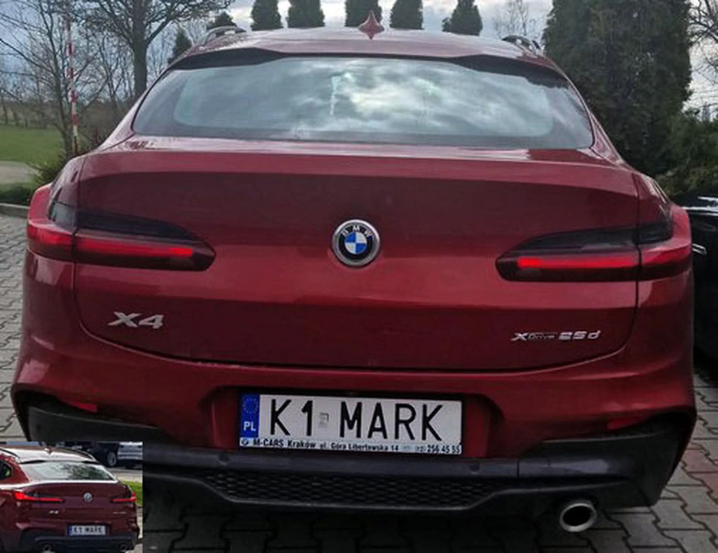 Fajny numer, blacha K1 MARK