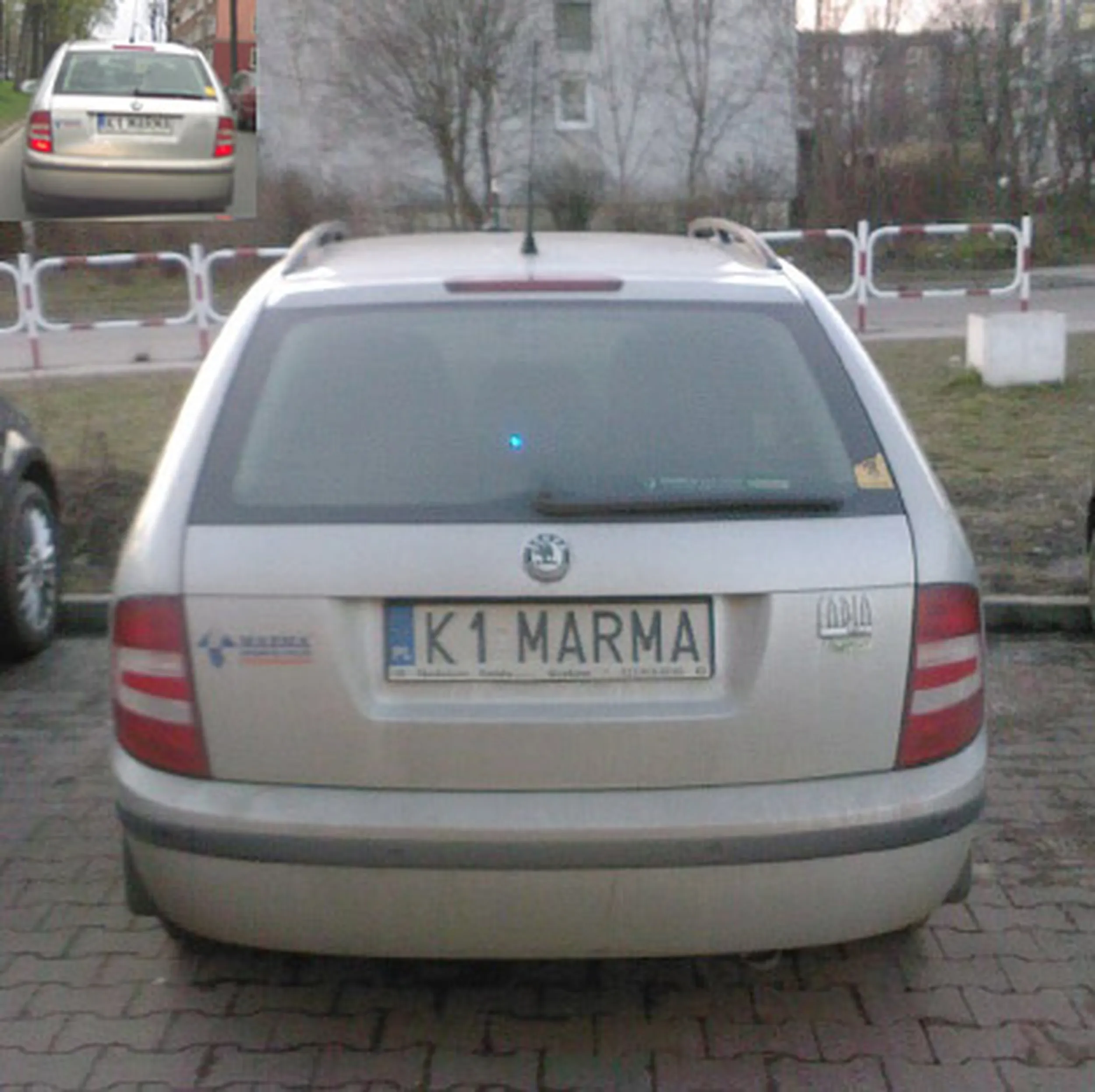 Fajny numer, blacha K1 MARMA