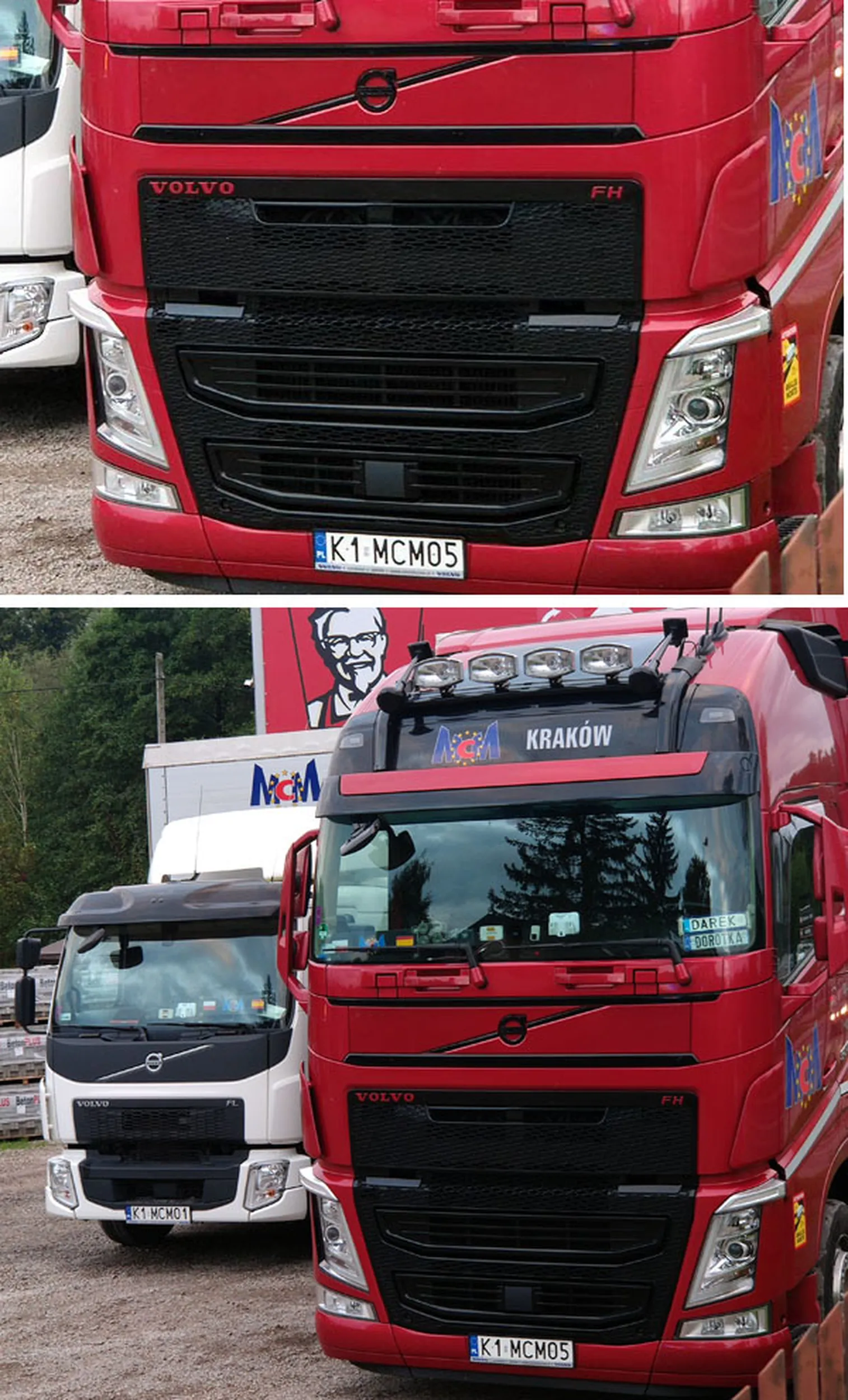 Fajny numer, blacha K1 MCM05