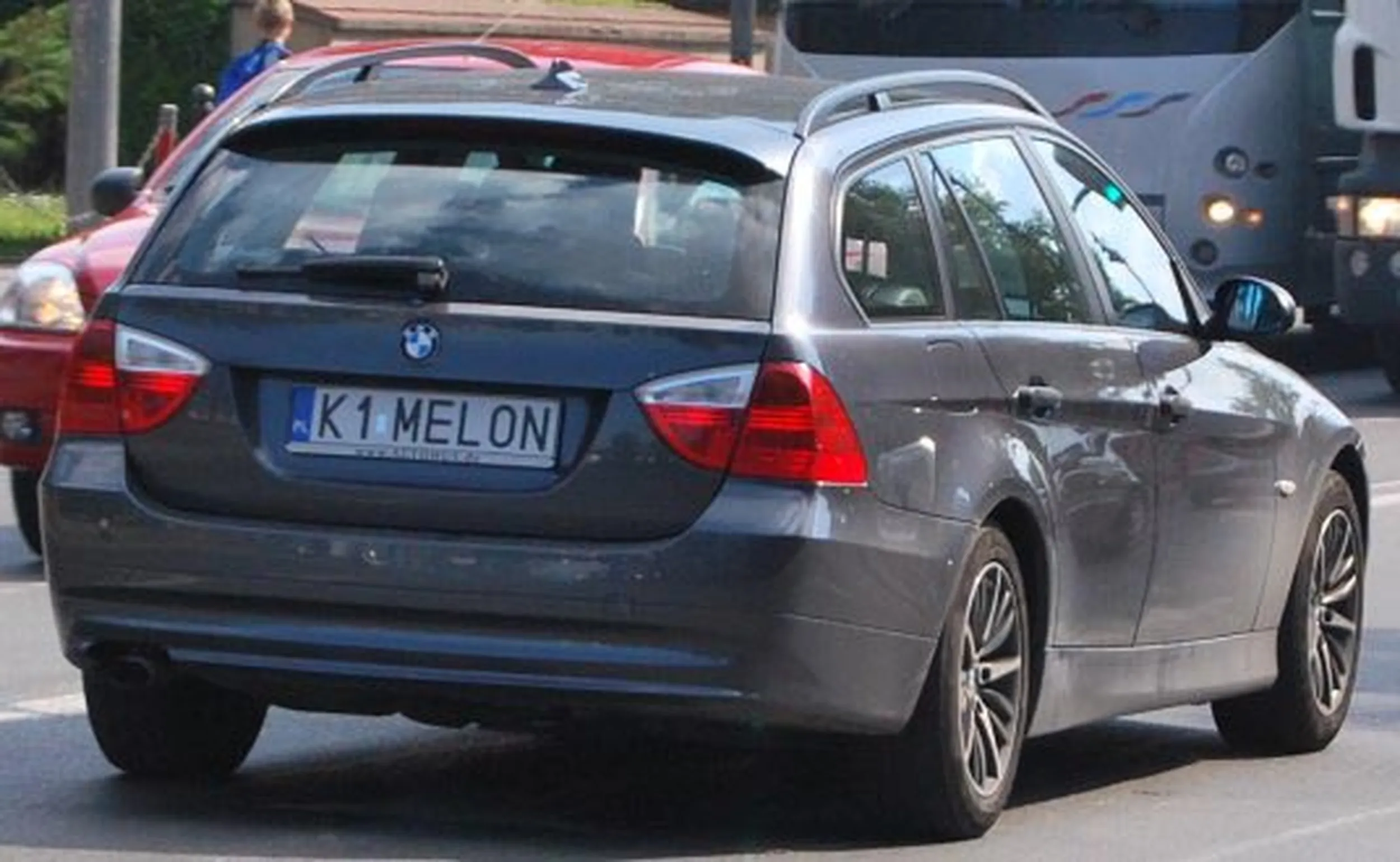 Fajny numer, blacha K1 MELON