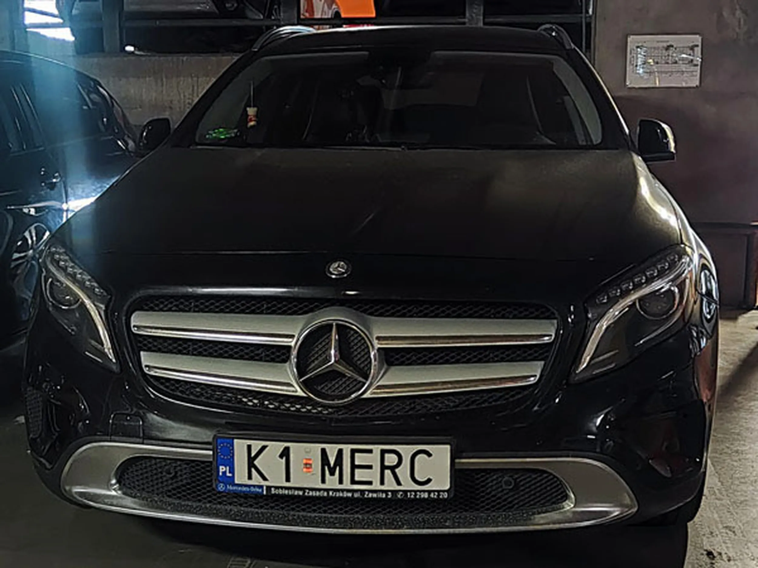 Fajny numer, blacha K1 MERC