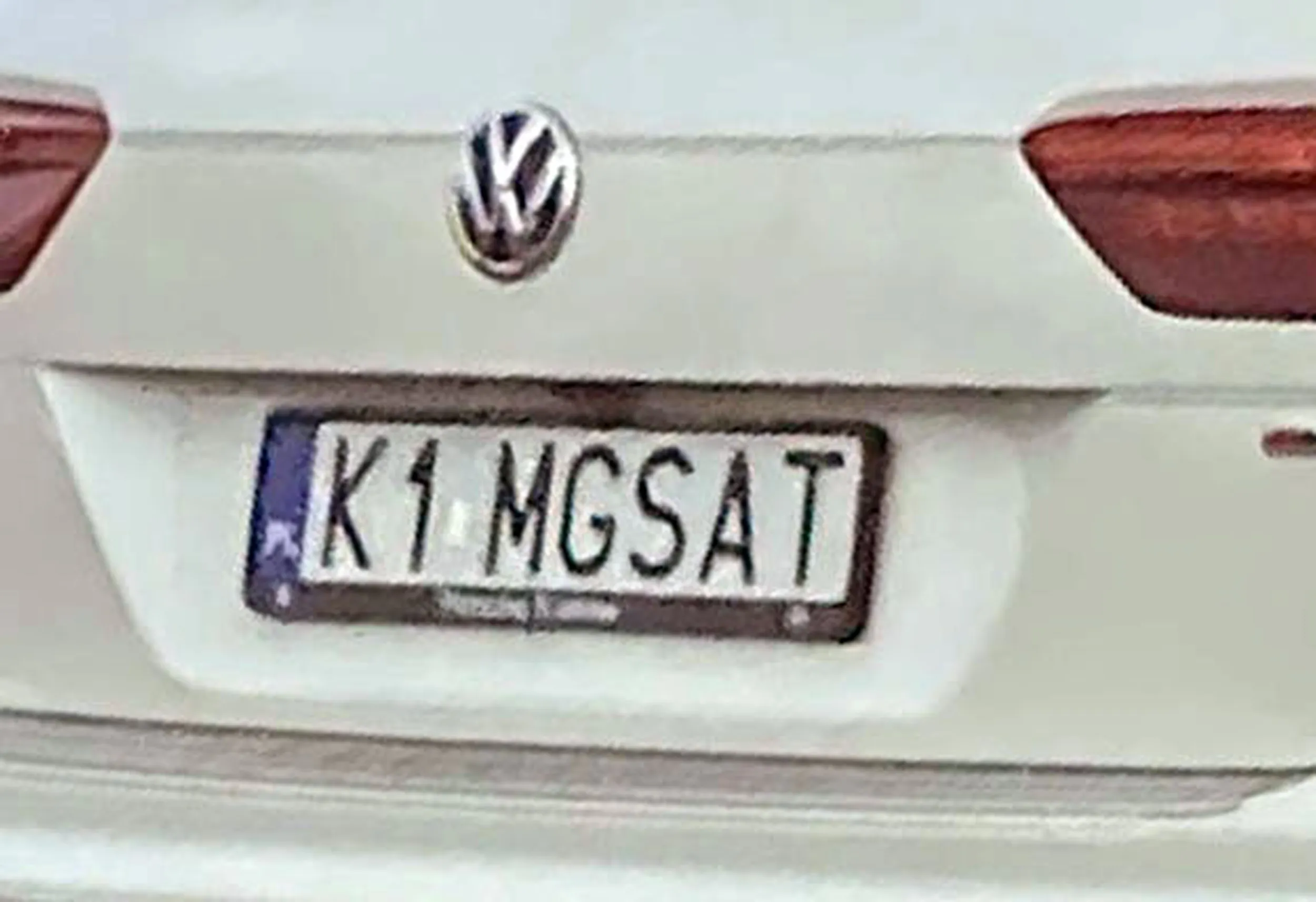 Fajny numer, blacha K1 MGSAT