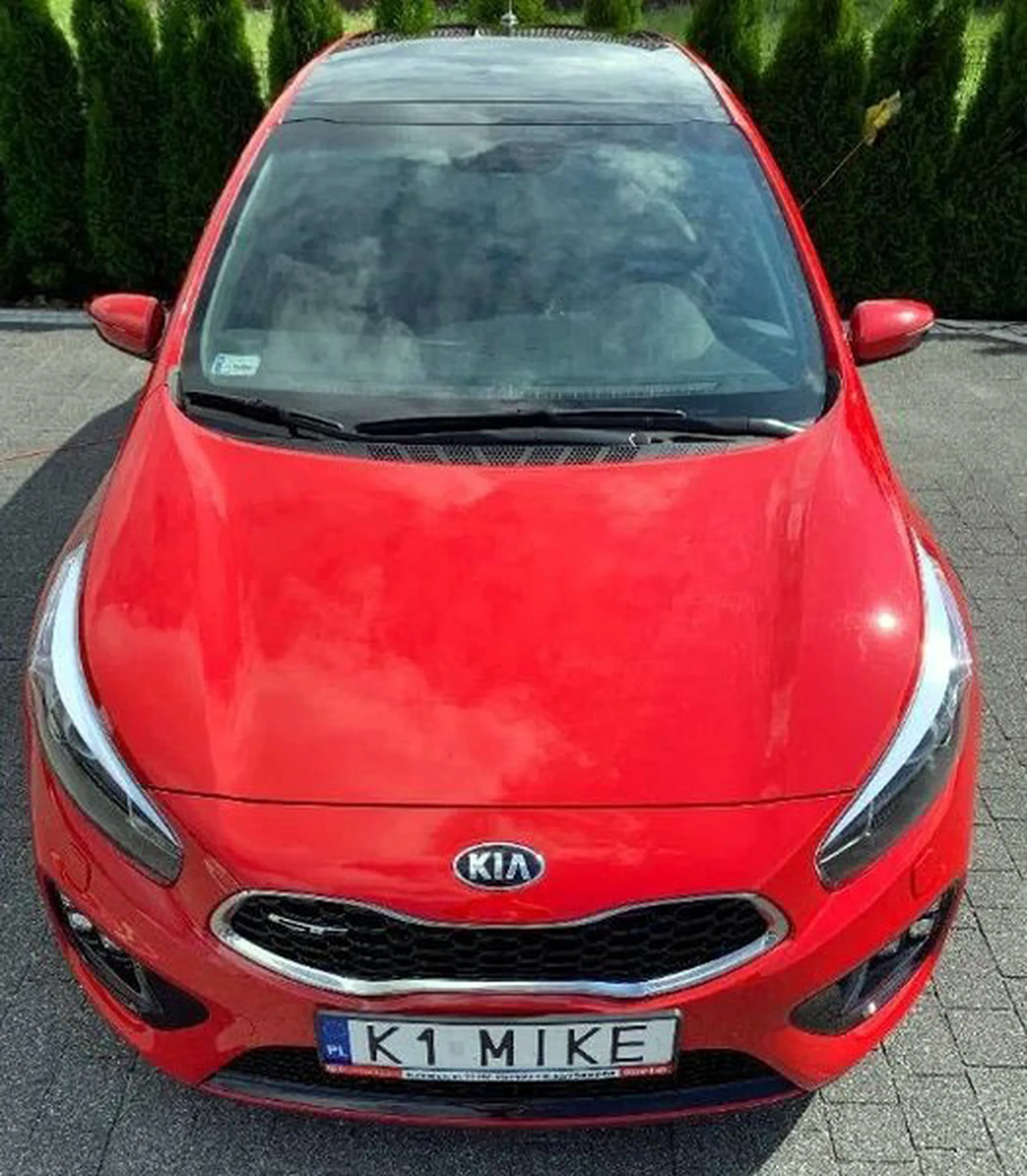 Fajny numer, blacha K1 MIKE