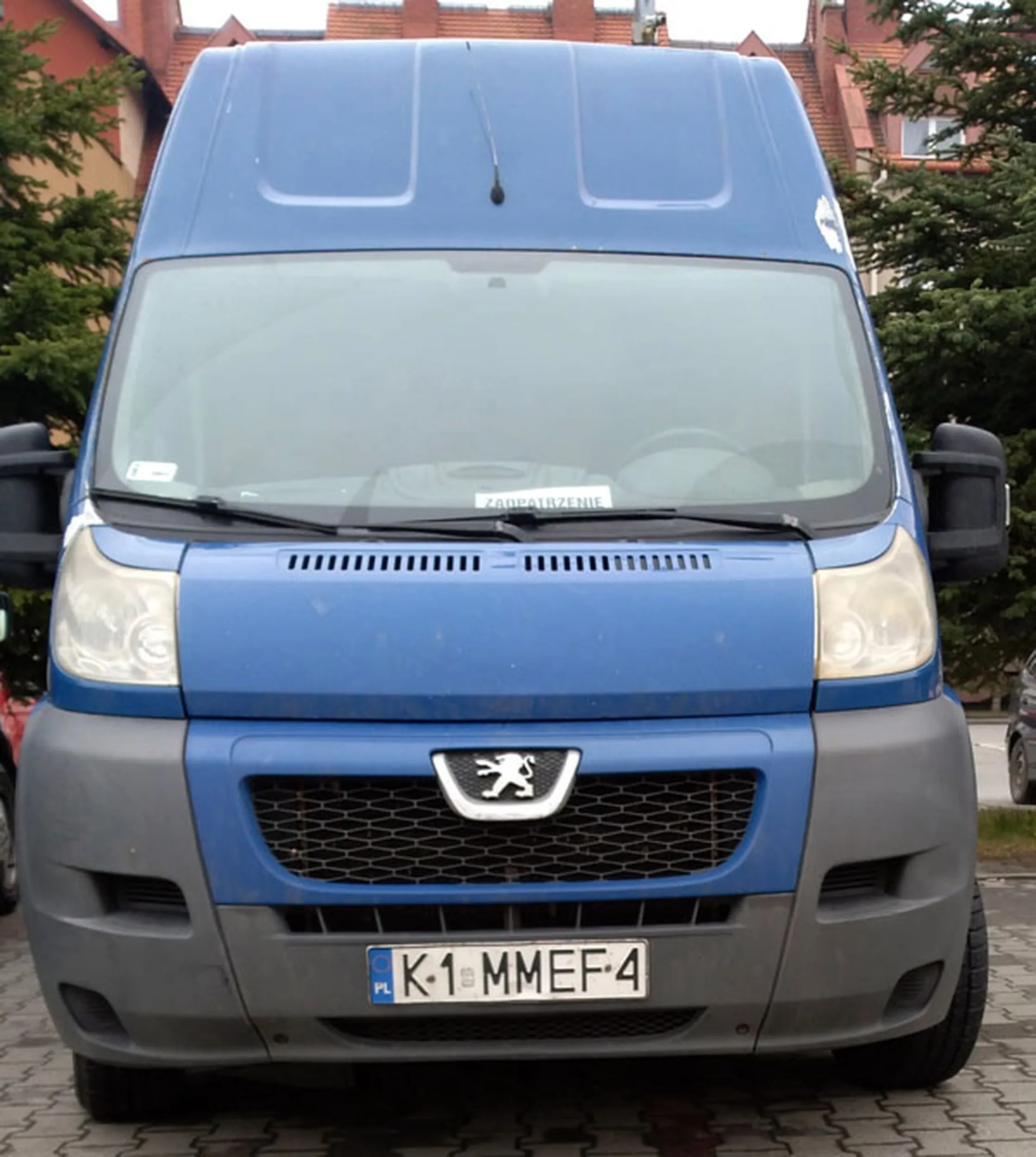 Fajny numer, blacha K1 MMEF4