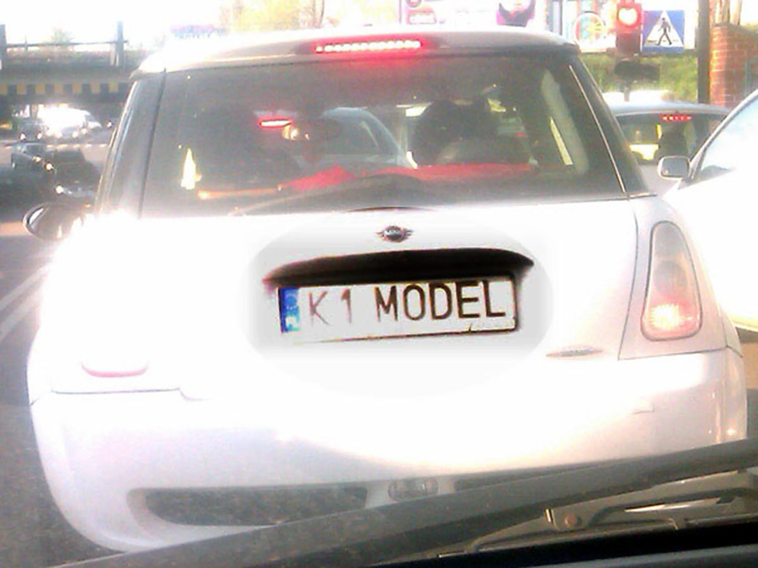 Fajny numer, blacha K1 MODEL