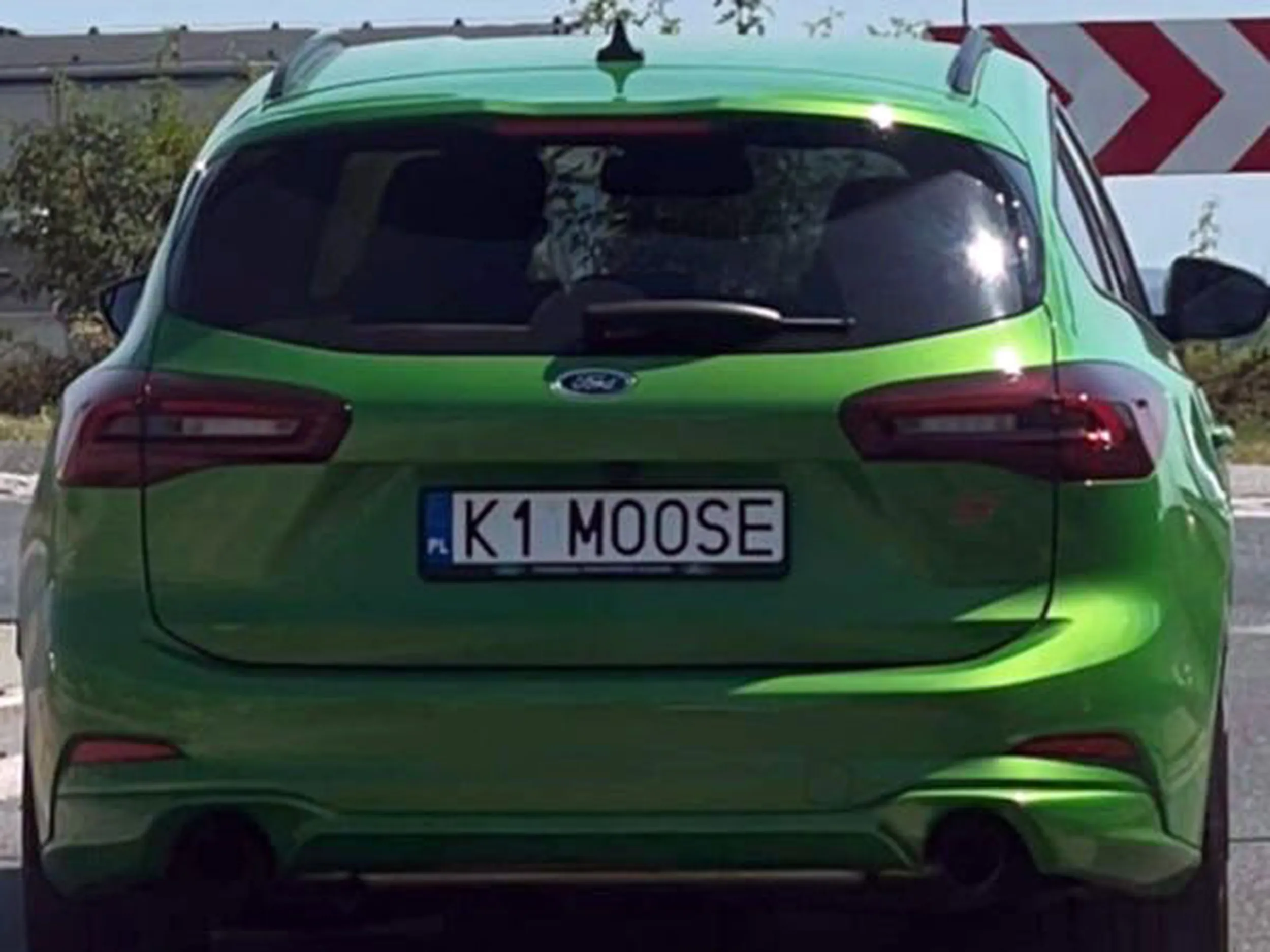 Fajny numer, blacha K1 MOOSE