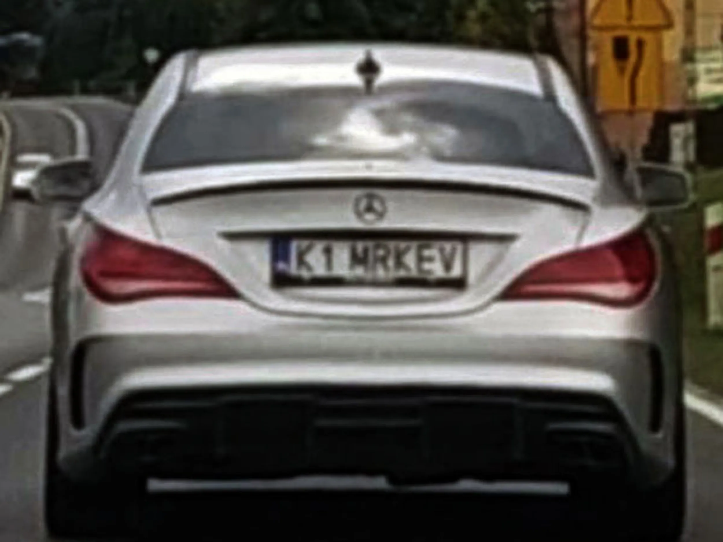 Fajny numer, blacha K1 MRKEV