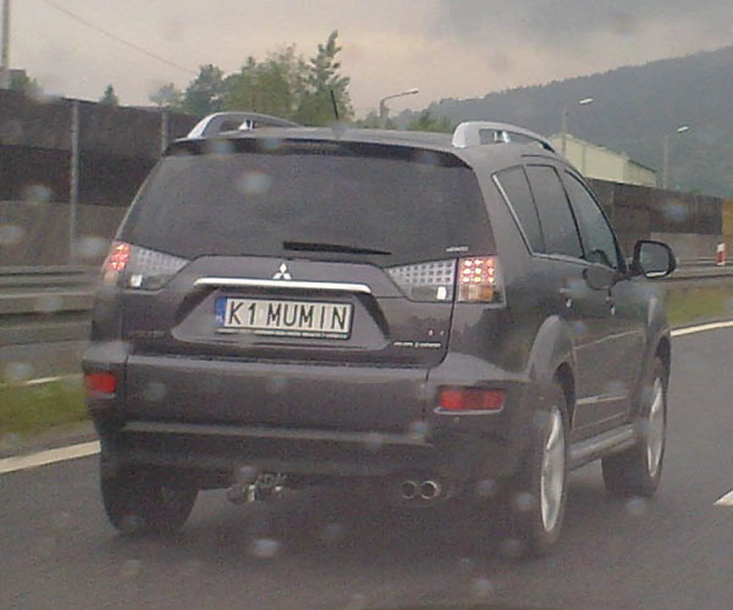 Fajny numer, blacha K1 MUMIN