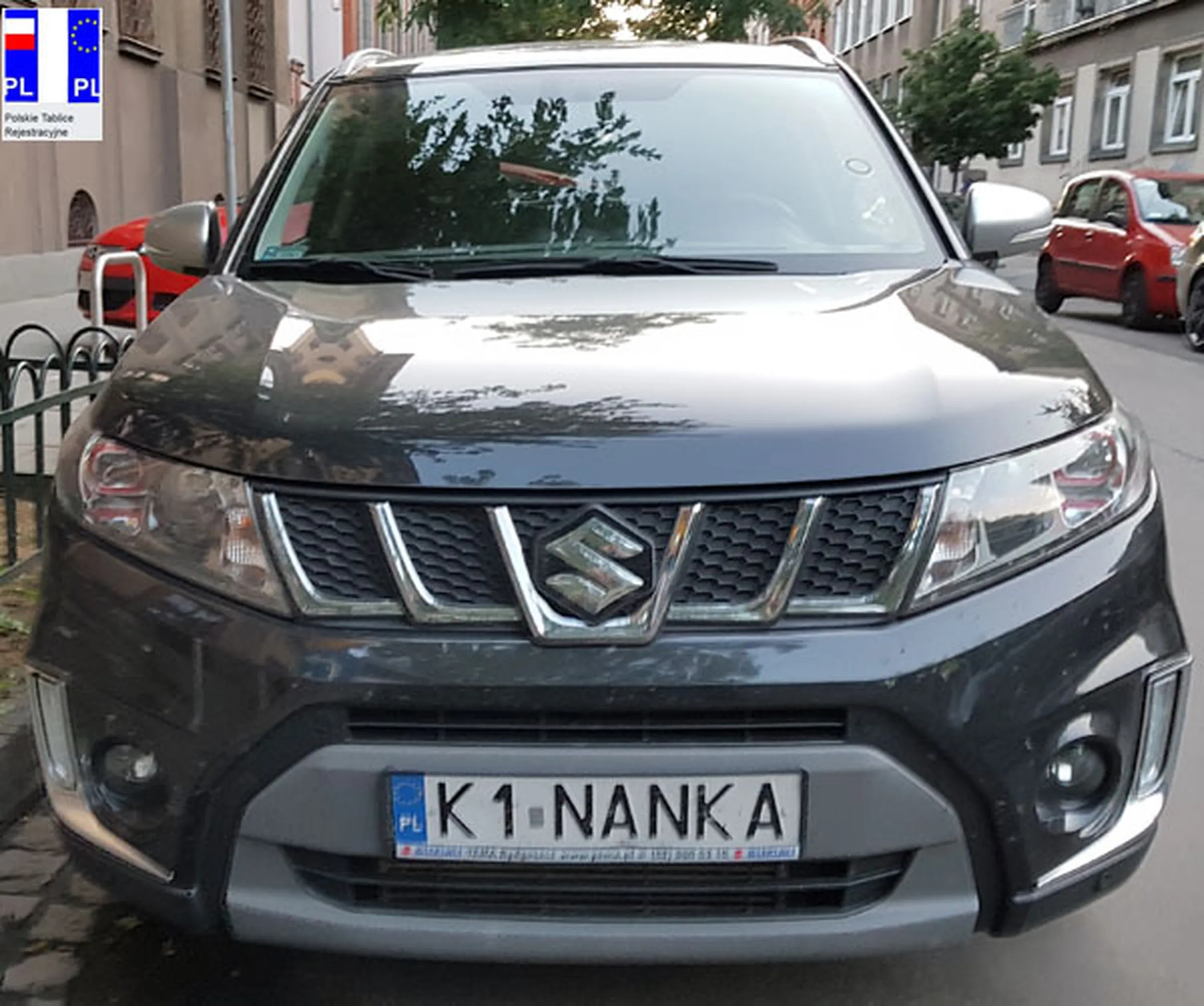 Fajny numer, blacha K1 NANKA