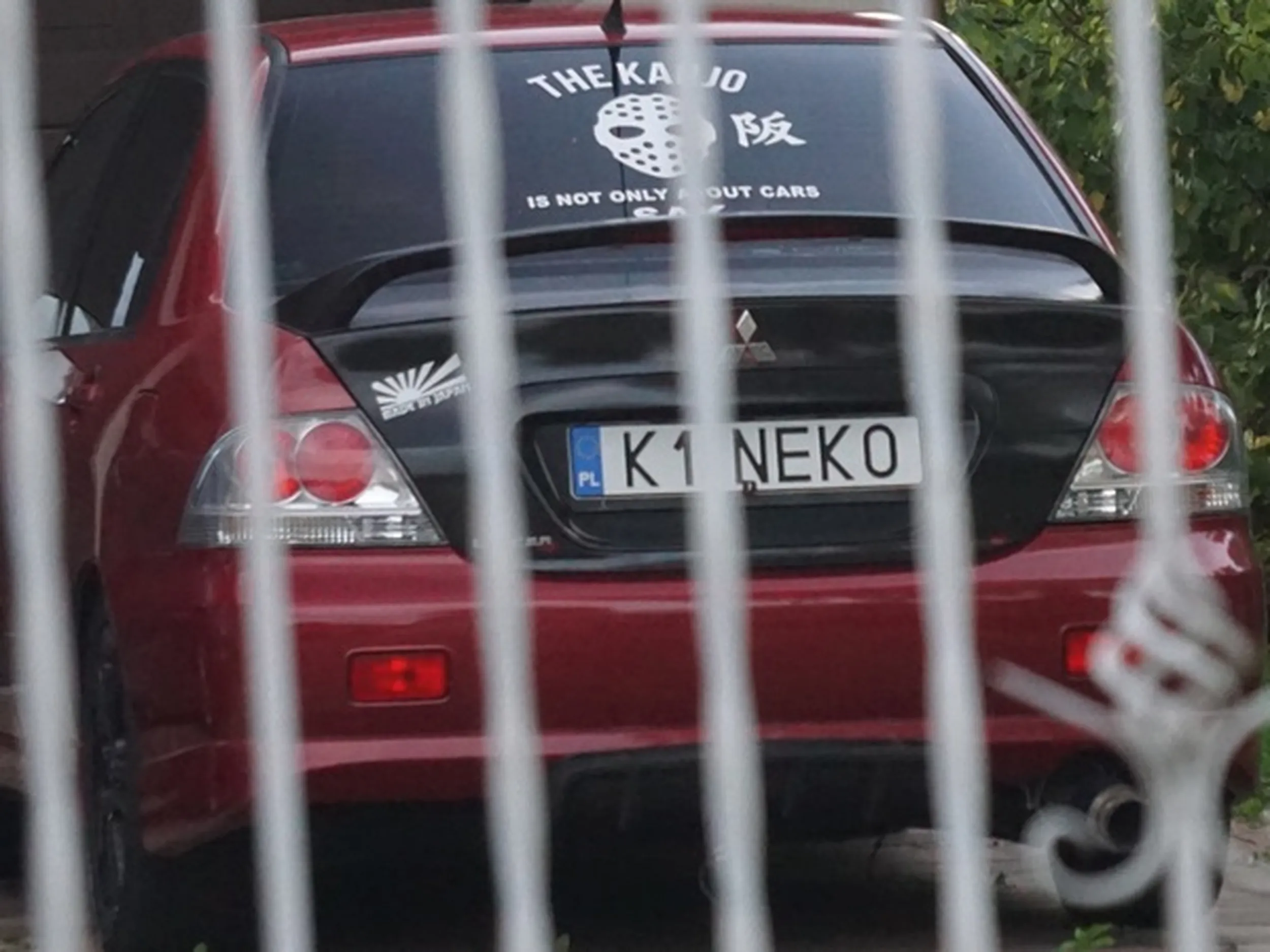 Fajny numer, blacha K1 NEKO